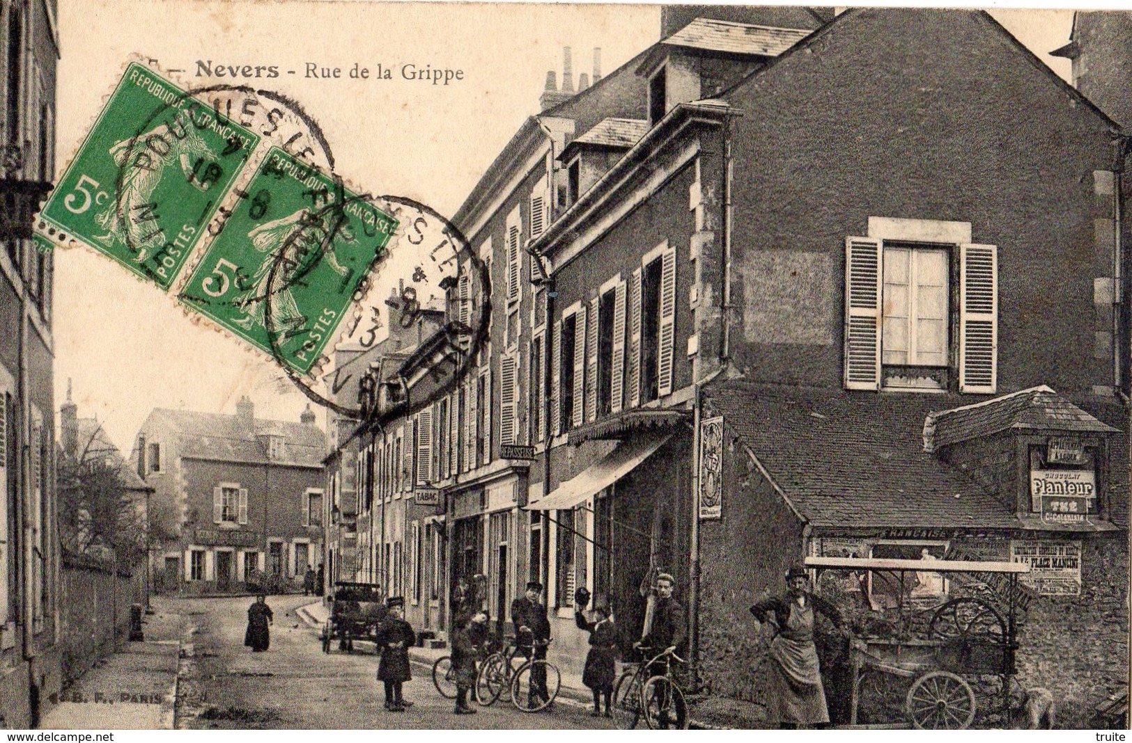 NEVERS RUE DE LA GRIPPE (AIGUISEUR DE COUTEAUX) - Nevers