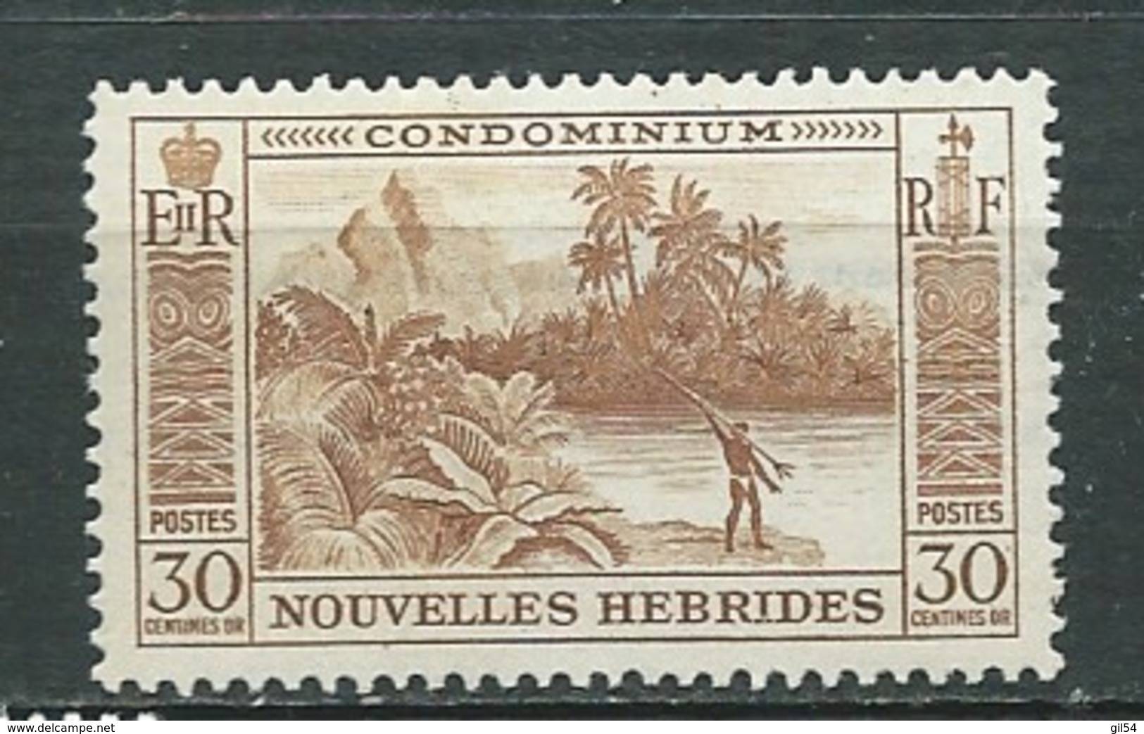 Nouvelles Hébrides - Yvert N° 180 ** -  Abc 29723 - Unused Stamps