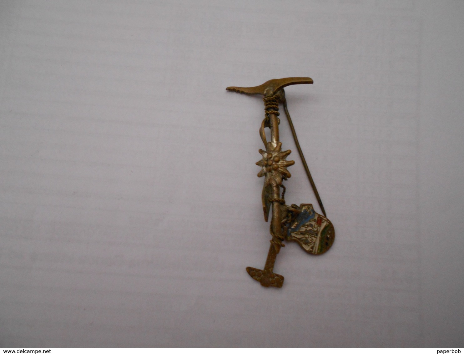 GROSS GLOCKNER , AUSTRIA , VERY OLD PIN , 40mm - Alpinismus, Bergsteigen