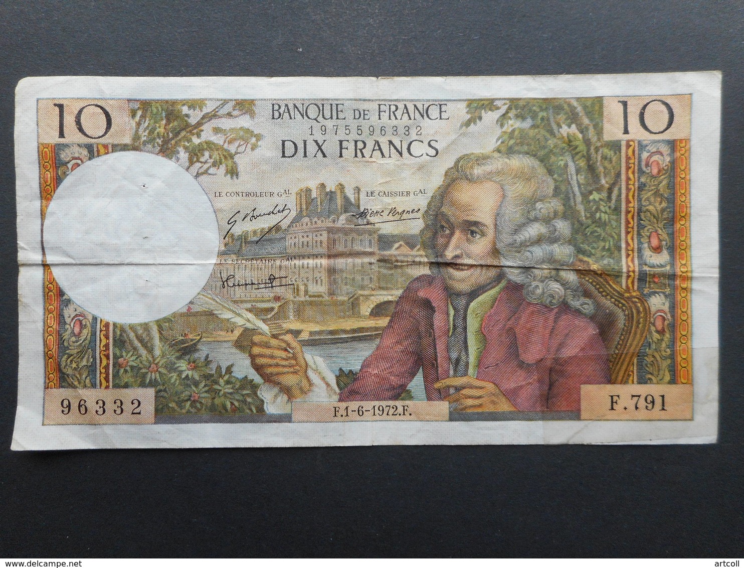 France 10 Francs 1972 Voltaire - 10 F 1963-1973 ''Voltaire''