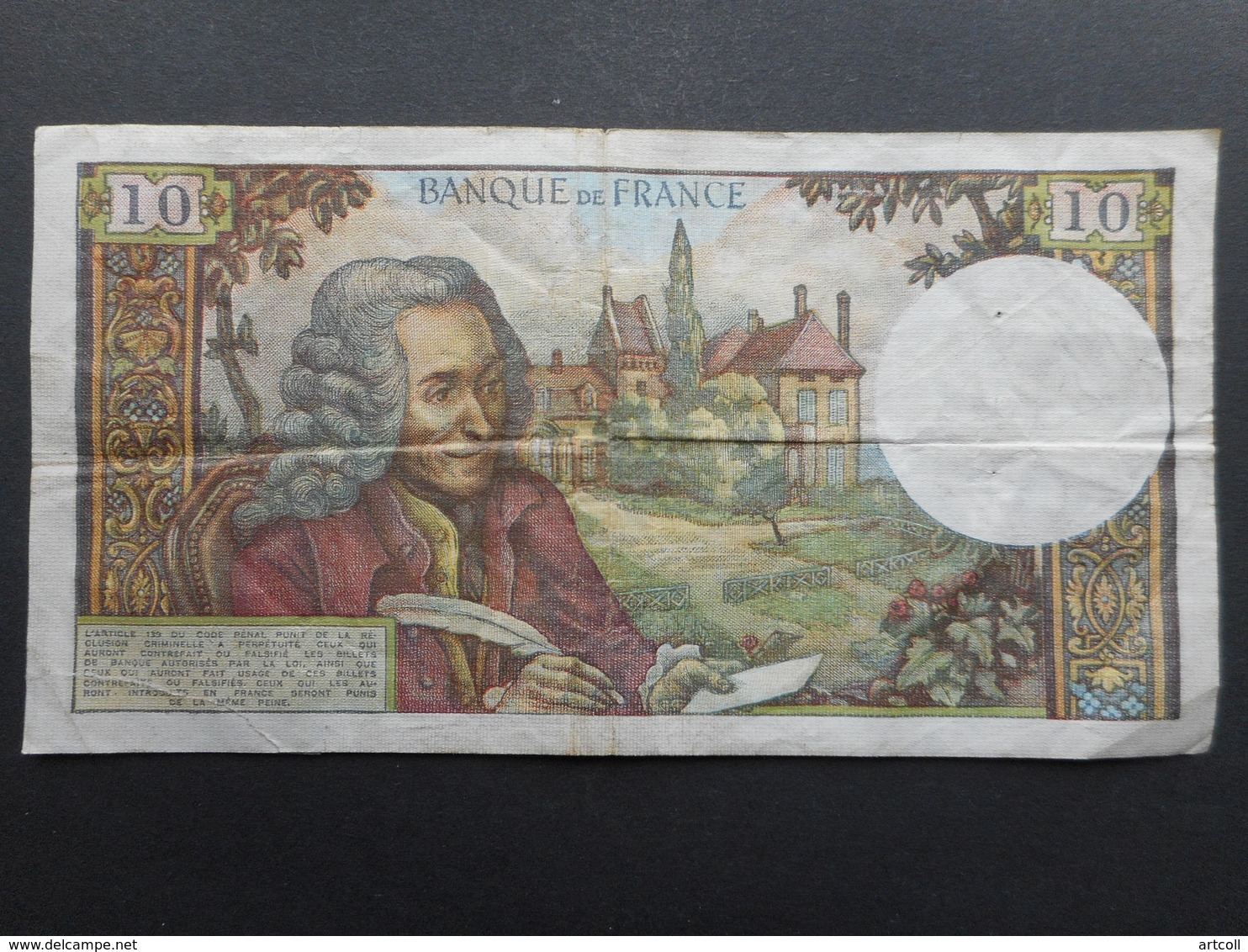 France 10 Francs 1972 Voltaire - 10 F 1963-1973 ''Voltaire''