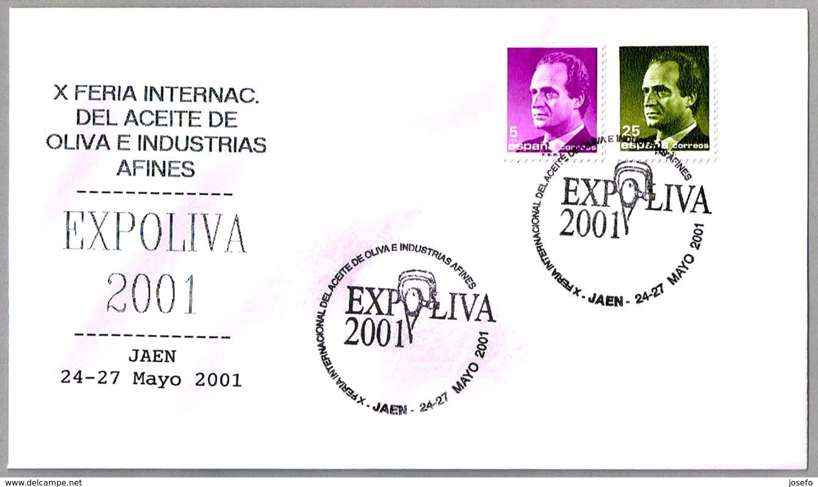 FERIA INT. DEL ACEITE DE OLIVA. EXPOLIVA. Jaen, Andalucia, 2001 - Alimentación
