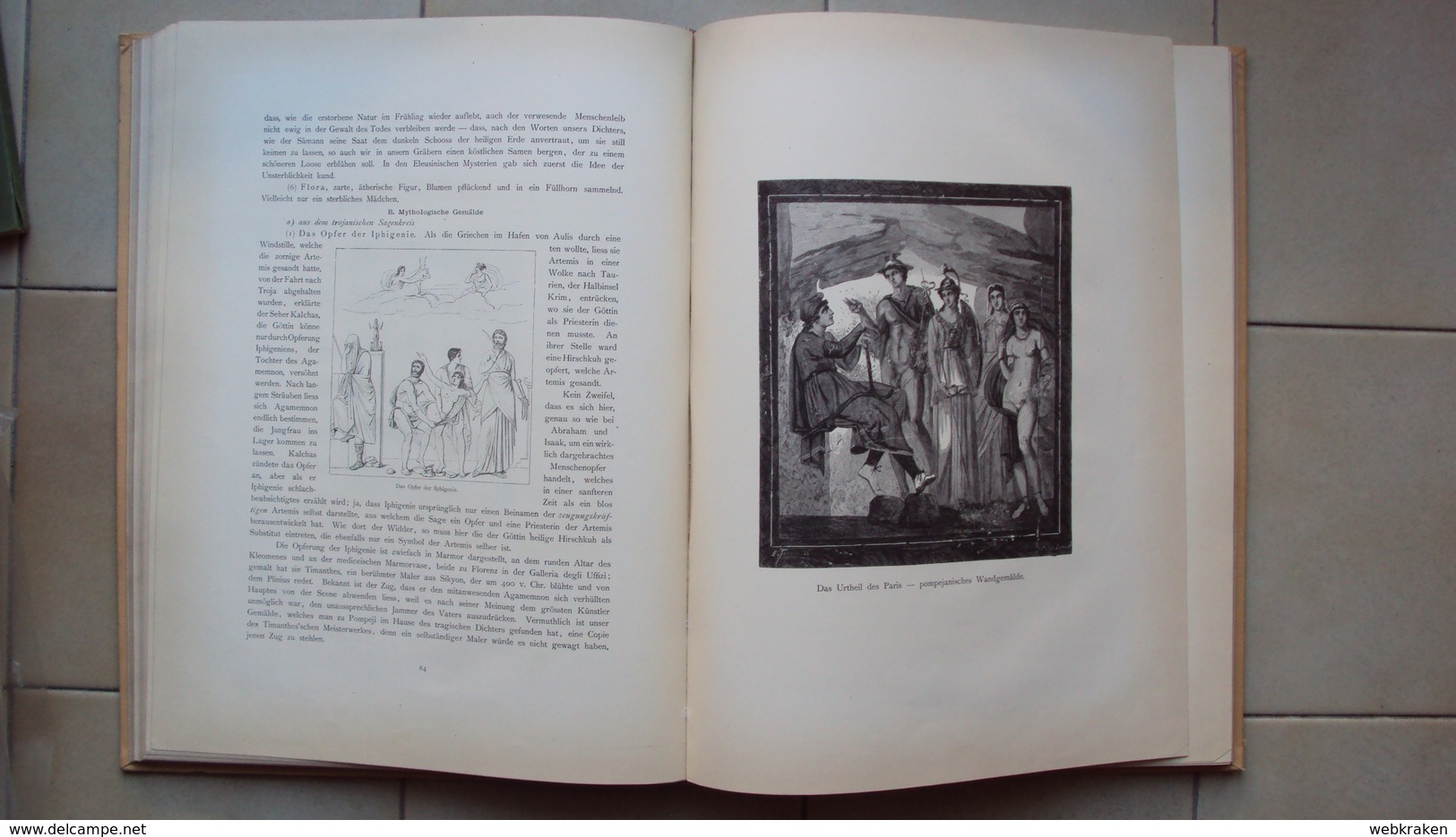 GERMANIA GERMANY KLEINPAUL R. NEAPEL UND SEINE UMGEBUNG 1884 NAPOLI E D'INTORNI HUBEL DENCK LEIPZIC