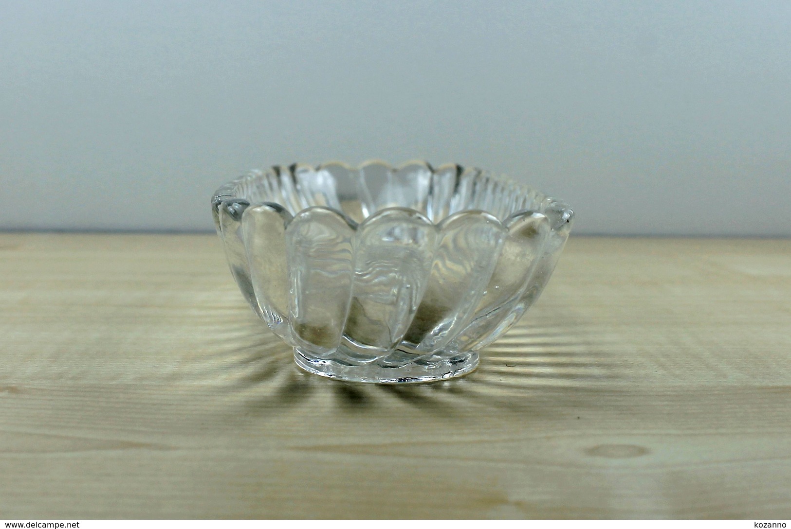 TRES JOLIE COUPE DE FRUIT EN CRISTAL DE LORRAINE - CENTRE DE TABLE - L: 25cm - Verre & Cristal