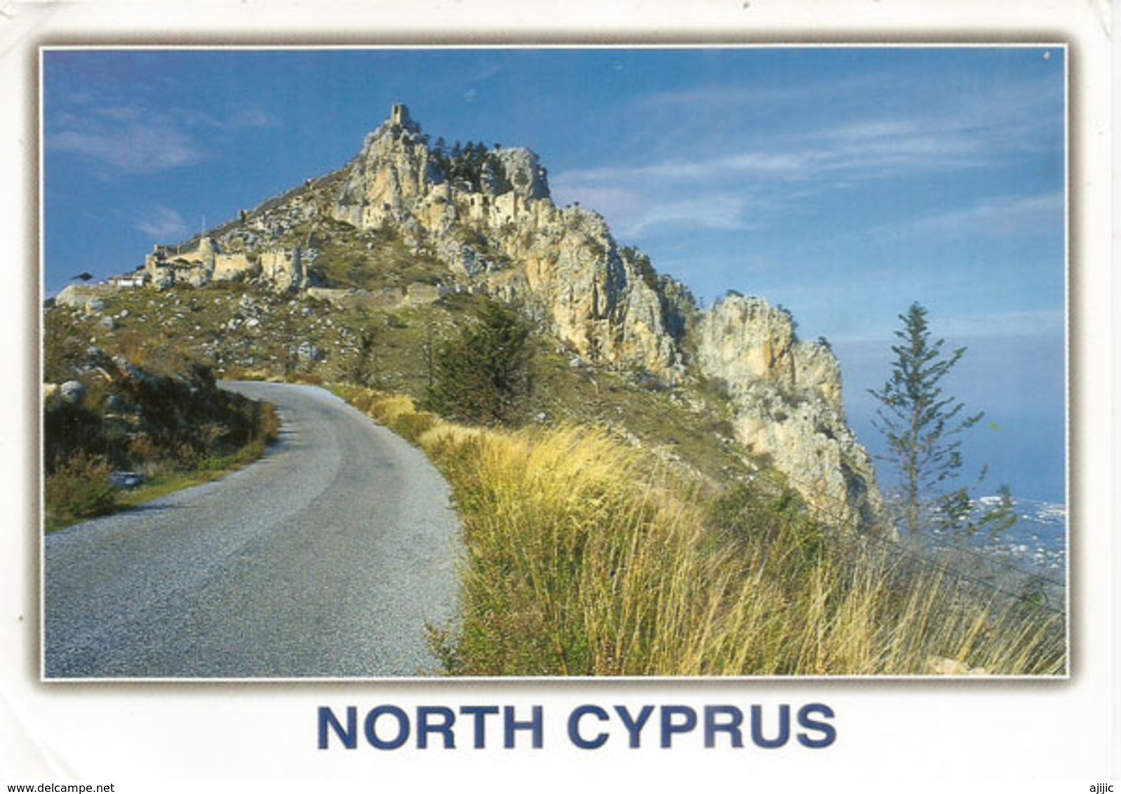 St Hilarion Castle  , North Cyprus , Sent To Andorra With Arrival Postmark - Cyprus