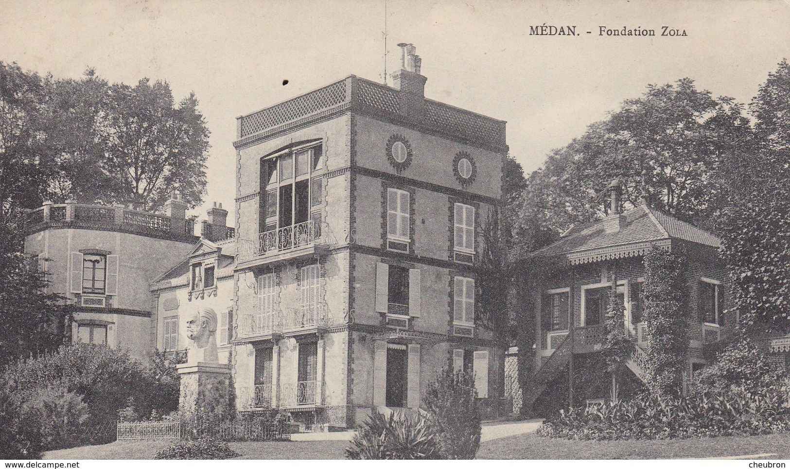 78. MEDAN. CPA. FONDATION ZOLA . ANNÉE 1910 - Medan