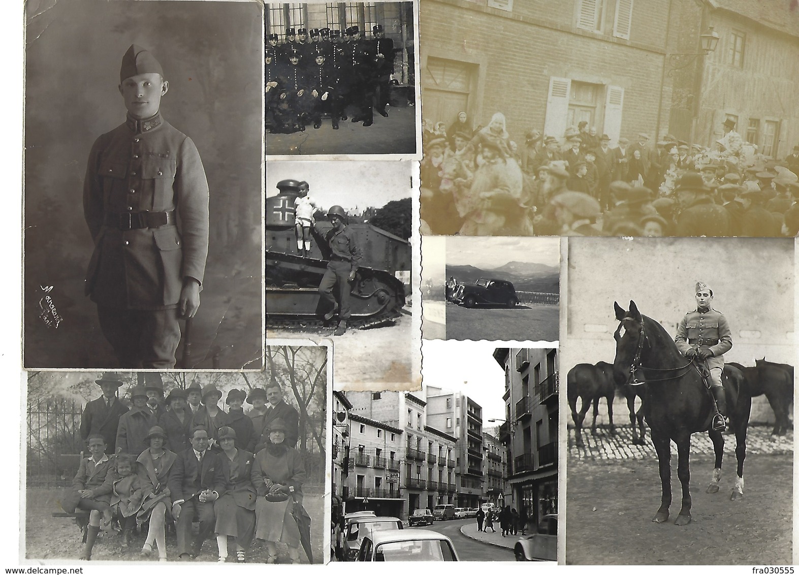 Lot De 30 Photographies Anciennes - Guerre, Famille - Autres & Non Classés