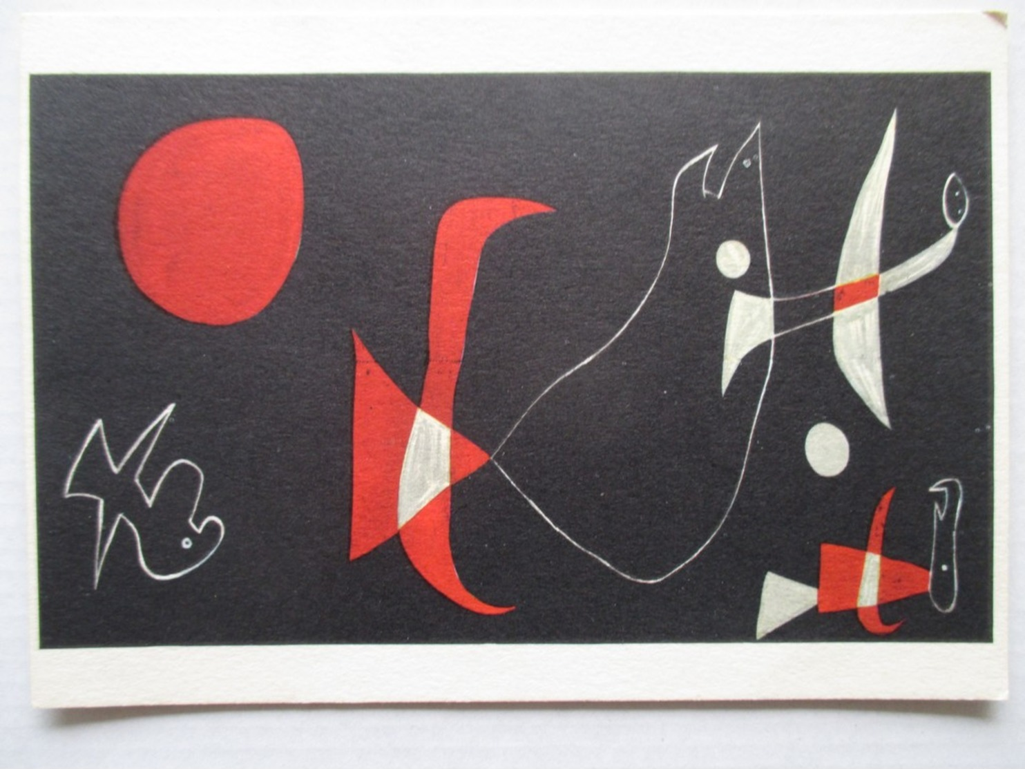 Miro Fragment D'un Tryptique - Peintures & Tableaux