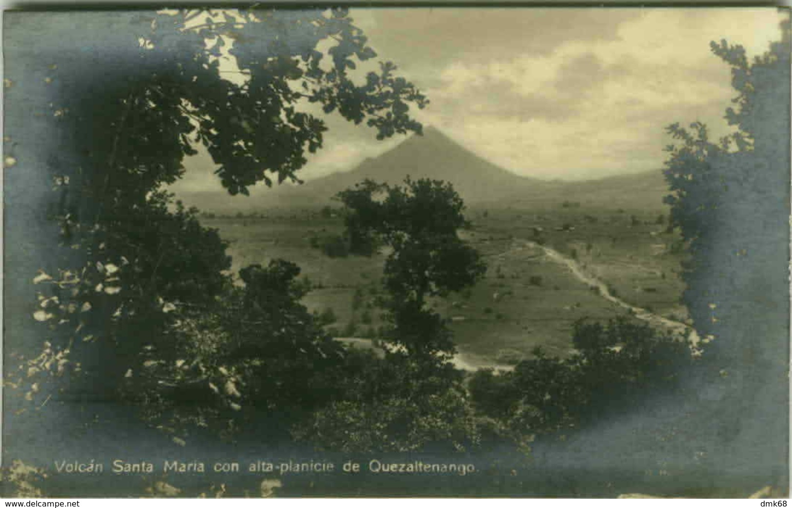 GUATEMALA - VOLCAN SANTA MARIA - QUEZALTENANGO - EDIT HURTER 1929 (BG1748) - Guatemala