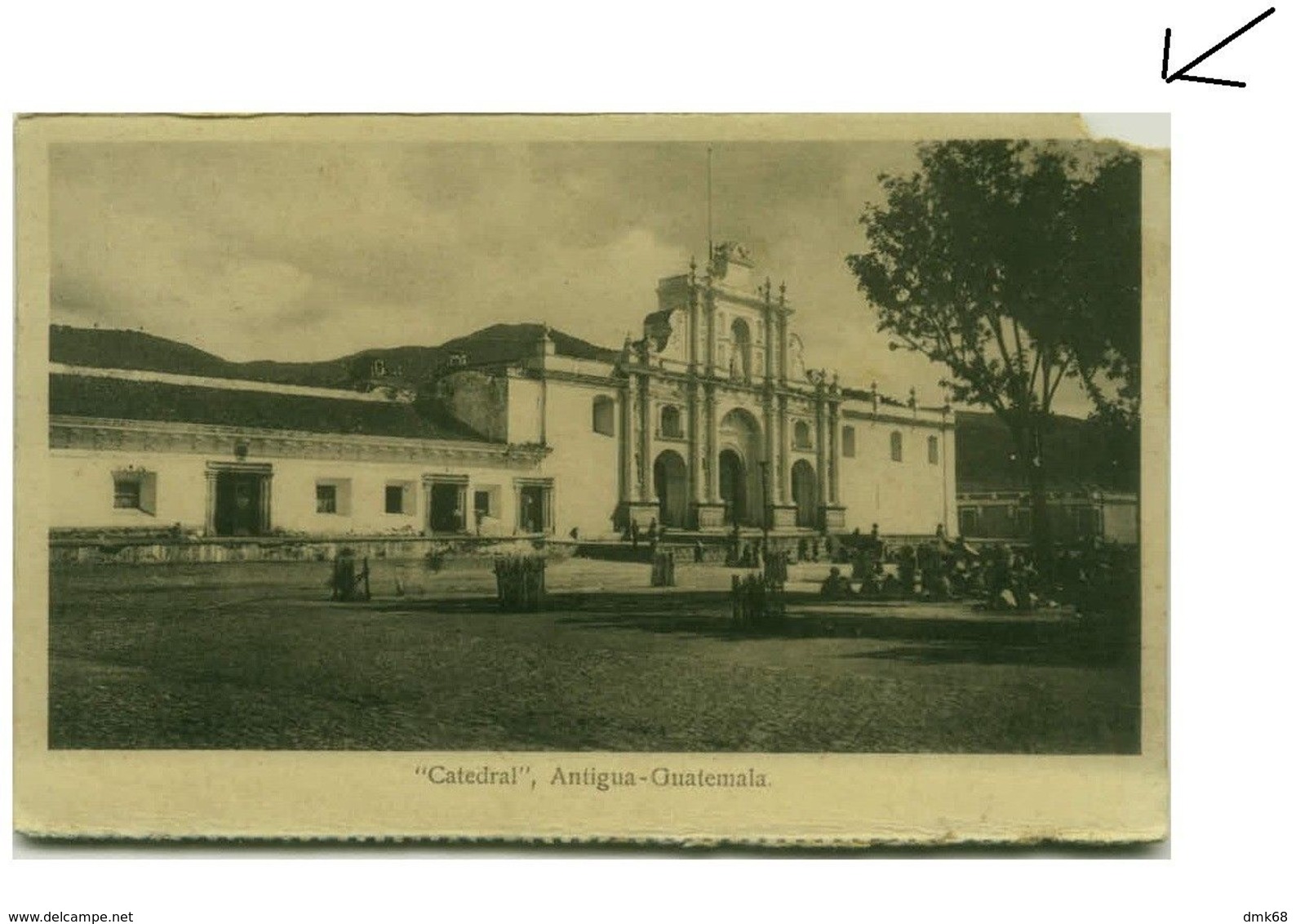 GUATEMALA - CATEDRAL - ANTIGUA - 1927 (BG1751) - Guatemala