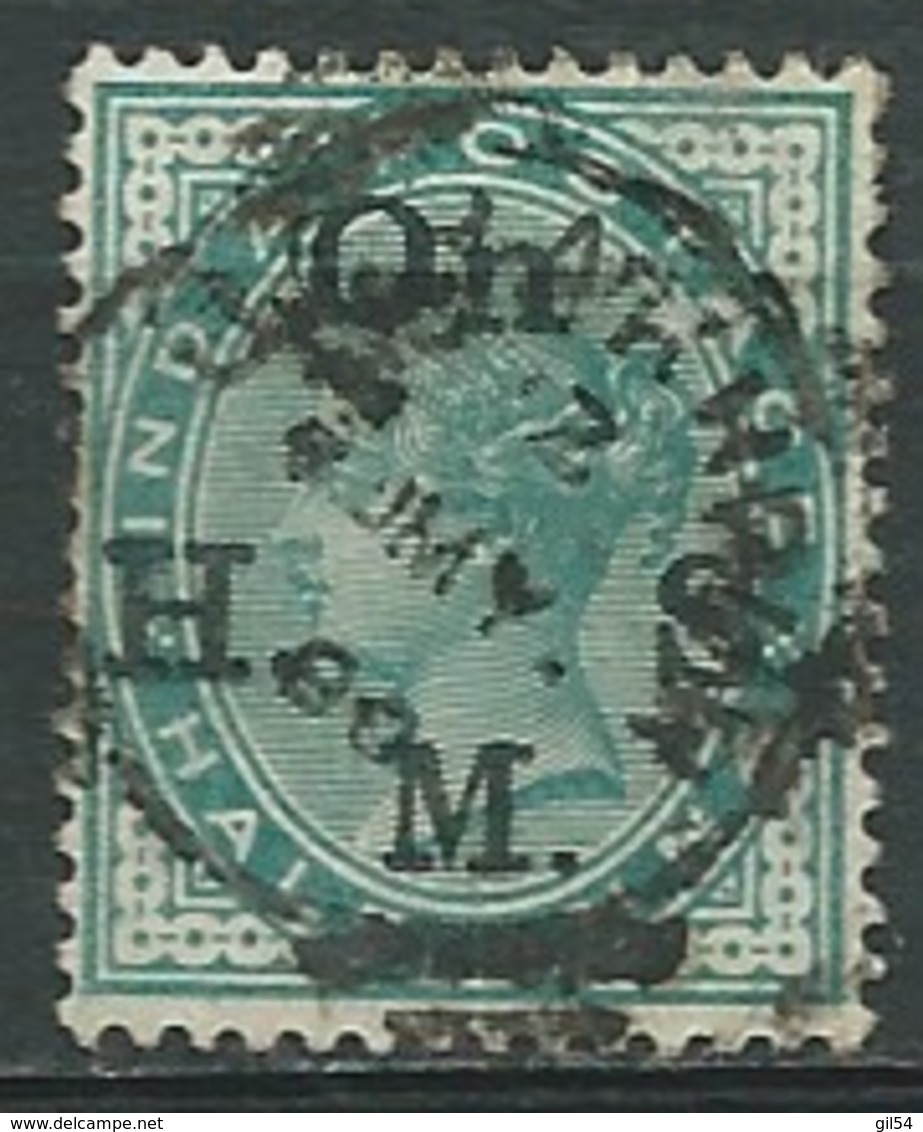 Inde   - Service  -   Yvert N°  30 Oblitéré    -  Abc29855 - 1882-1901 Empire