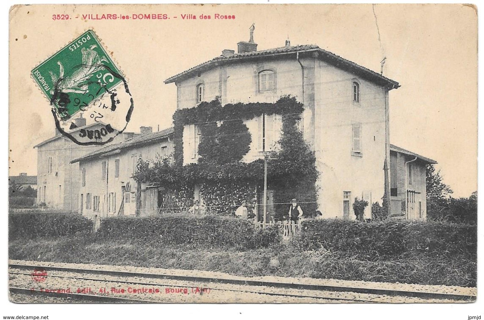 01 - VILLARS Les DOMBES - Villa Des Roses - Edittion Ferrand à Bourg N° 3529 - Villars-les-Dombes