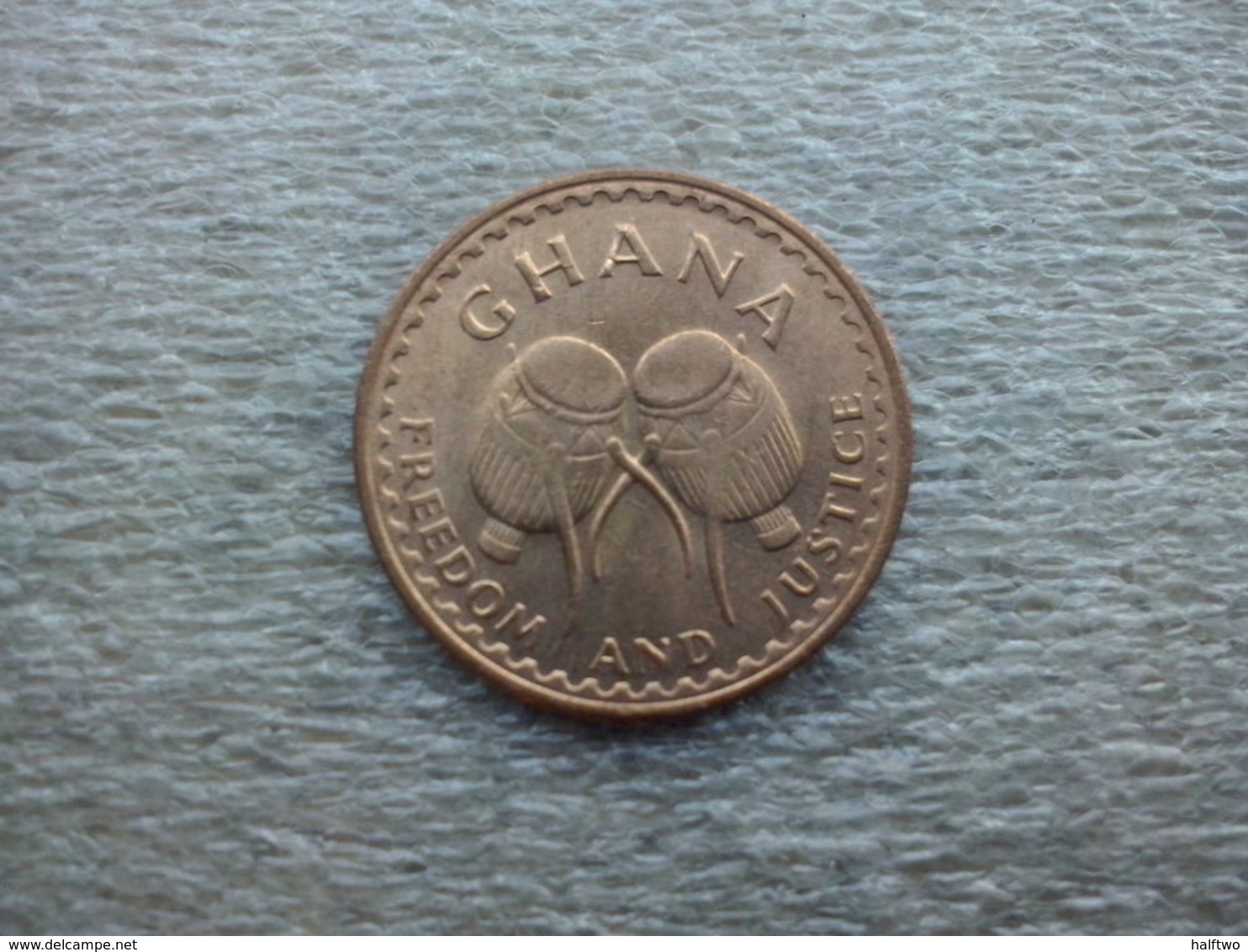 Ghana Half Pesewa  1967  UNC - Ghana