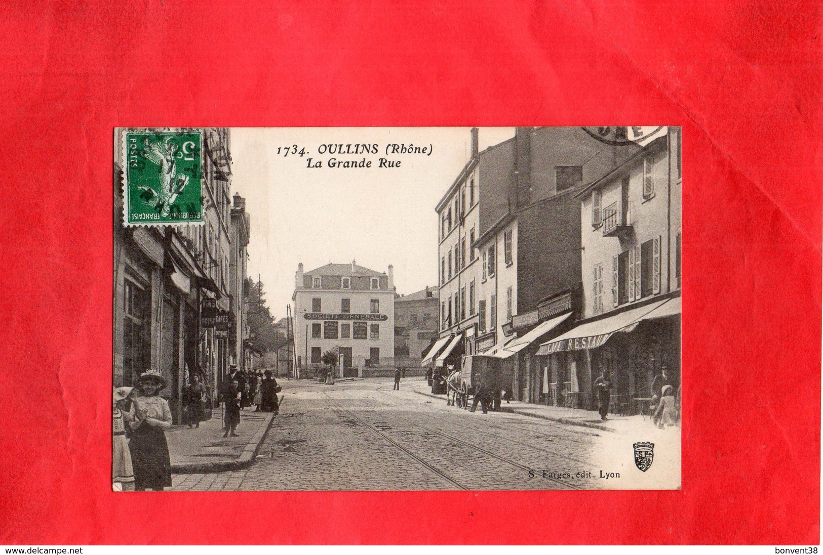 F0901 - OULLINS - 69 - La Grande Rue - Oullins