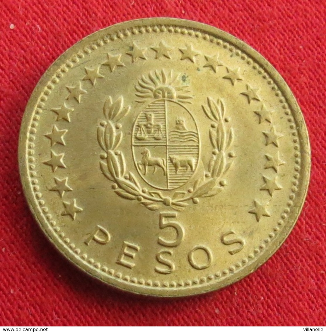 Uruguay 5 Pesos 1965 KM# 47  Uruguai - Uruguay