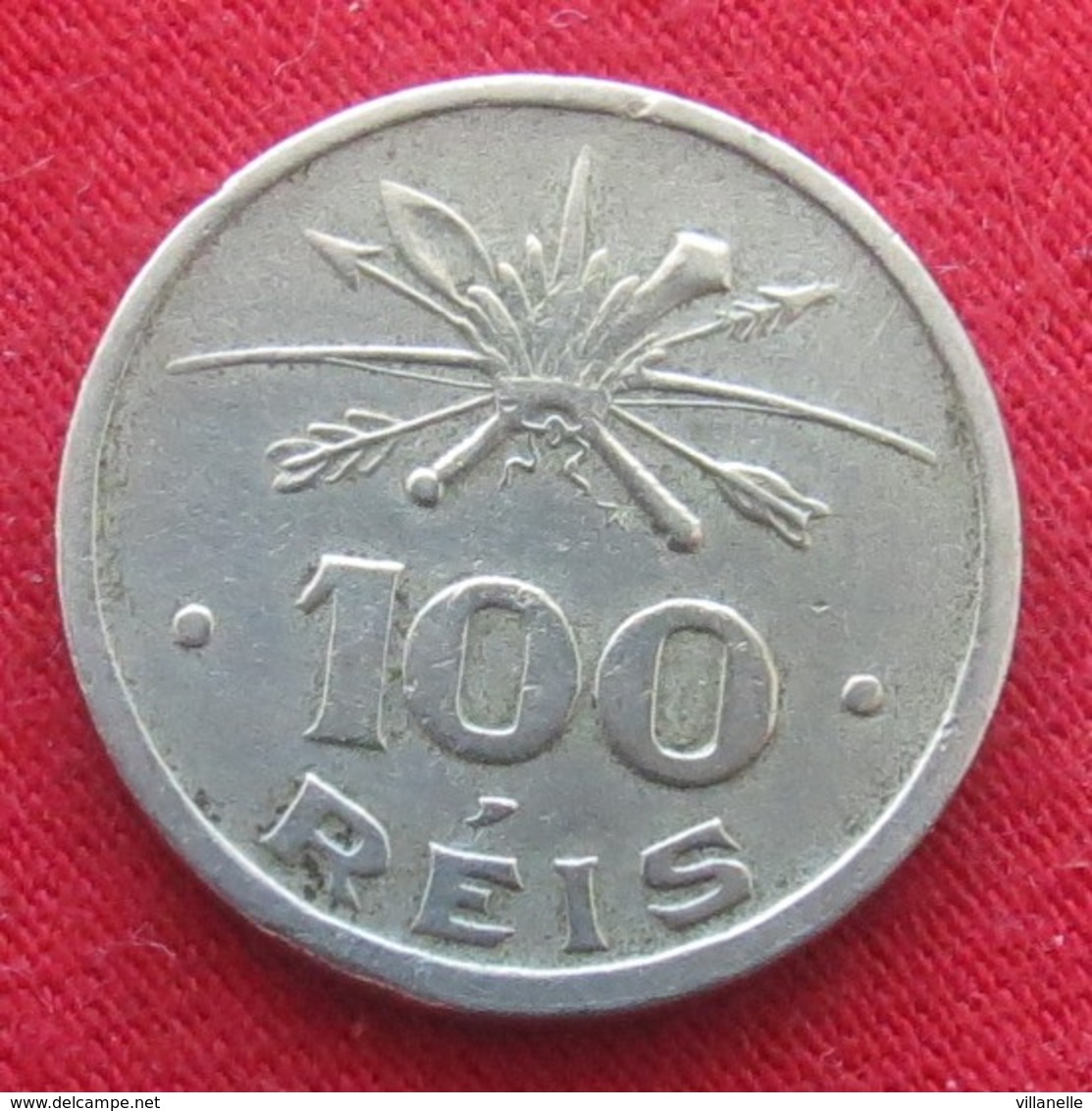 Brazil Brasil 100 Reis 1932 400 Anniversary Of Colonization Bresil #2 - Brésil