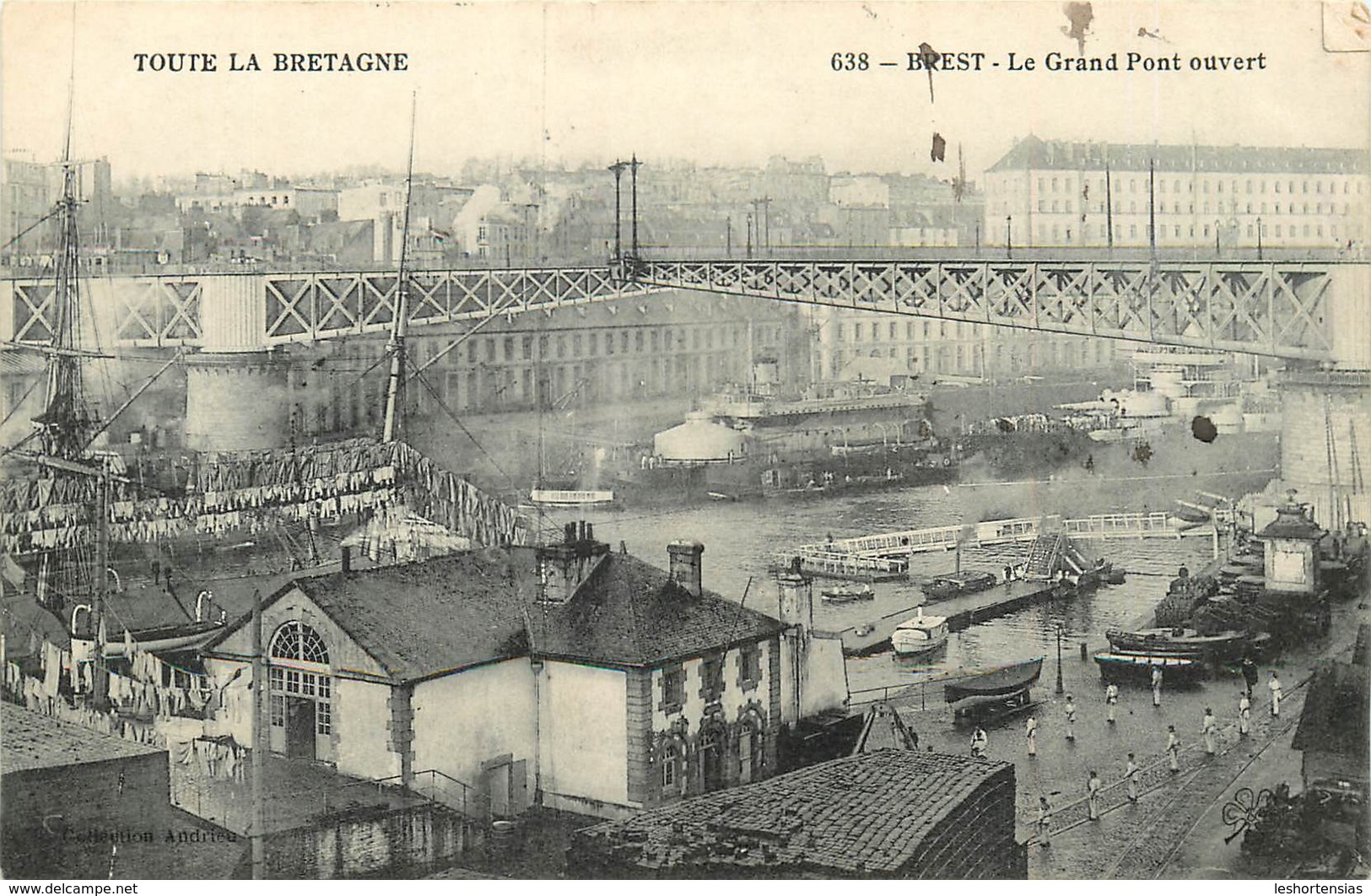 BREST LE GRAND PONT OUVERT - Brest