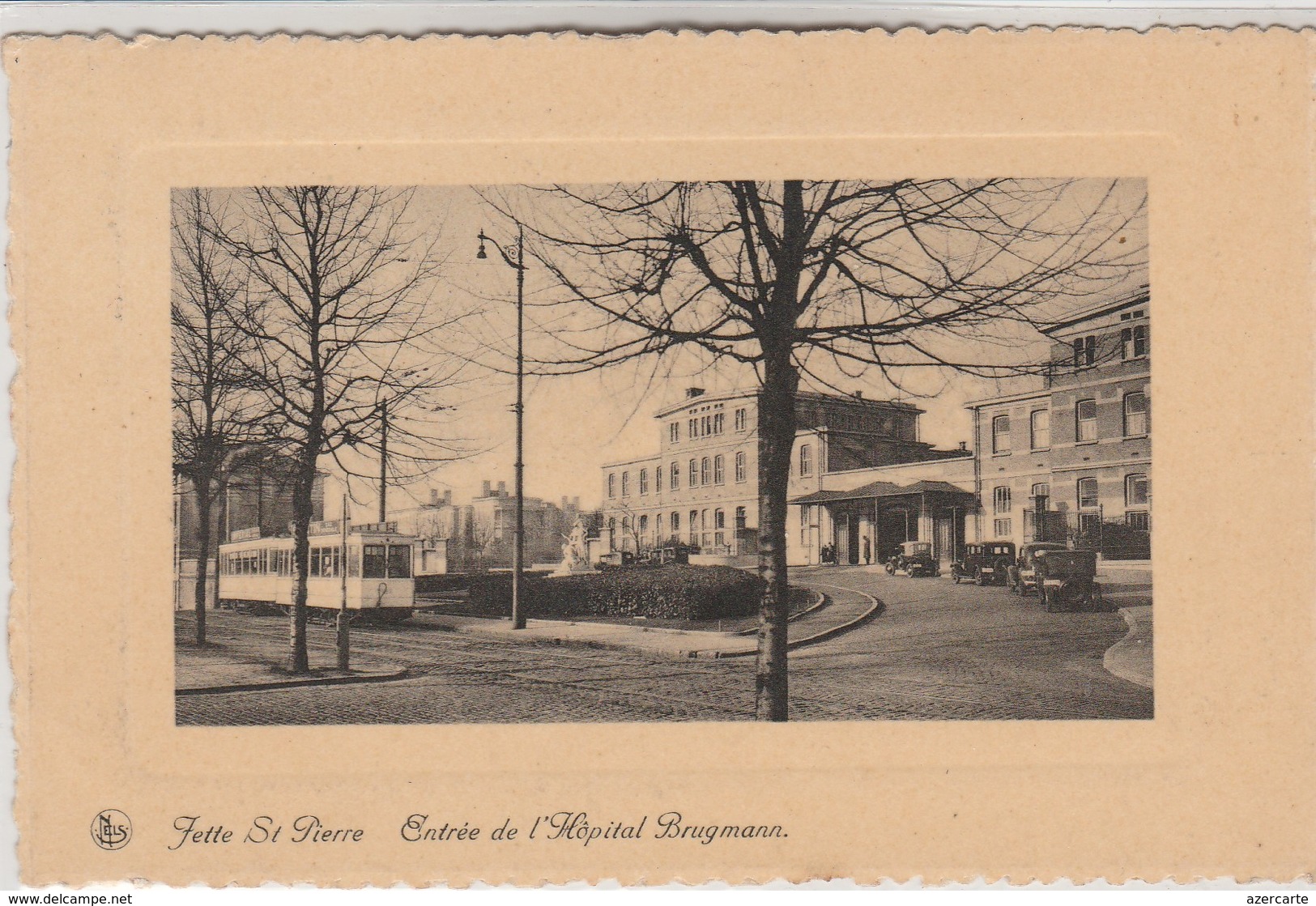 Jette St Pierre ; Entrée De L'hopital Brugmann ; Tram , Tramway - Jette