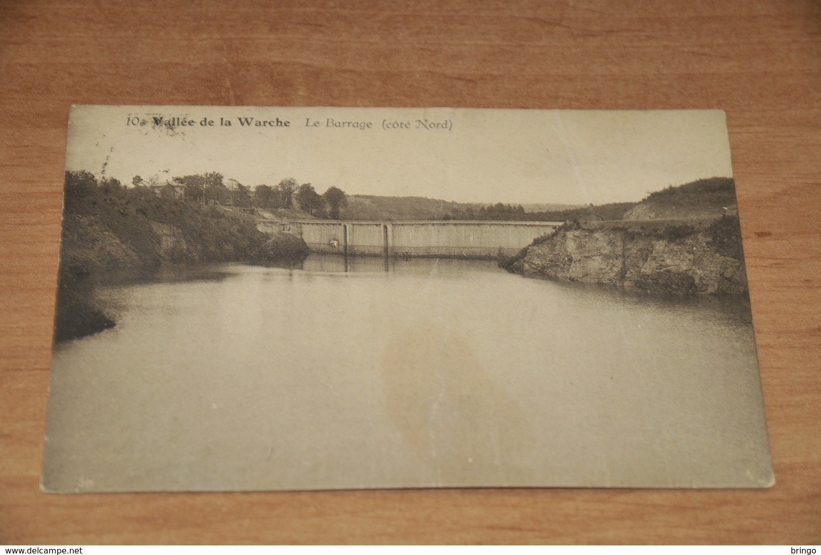 7119-  VALLEE DE LA WARCHE, LE BARRAGE, COTE NORD - Malmedy