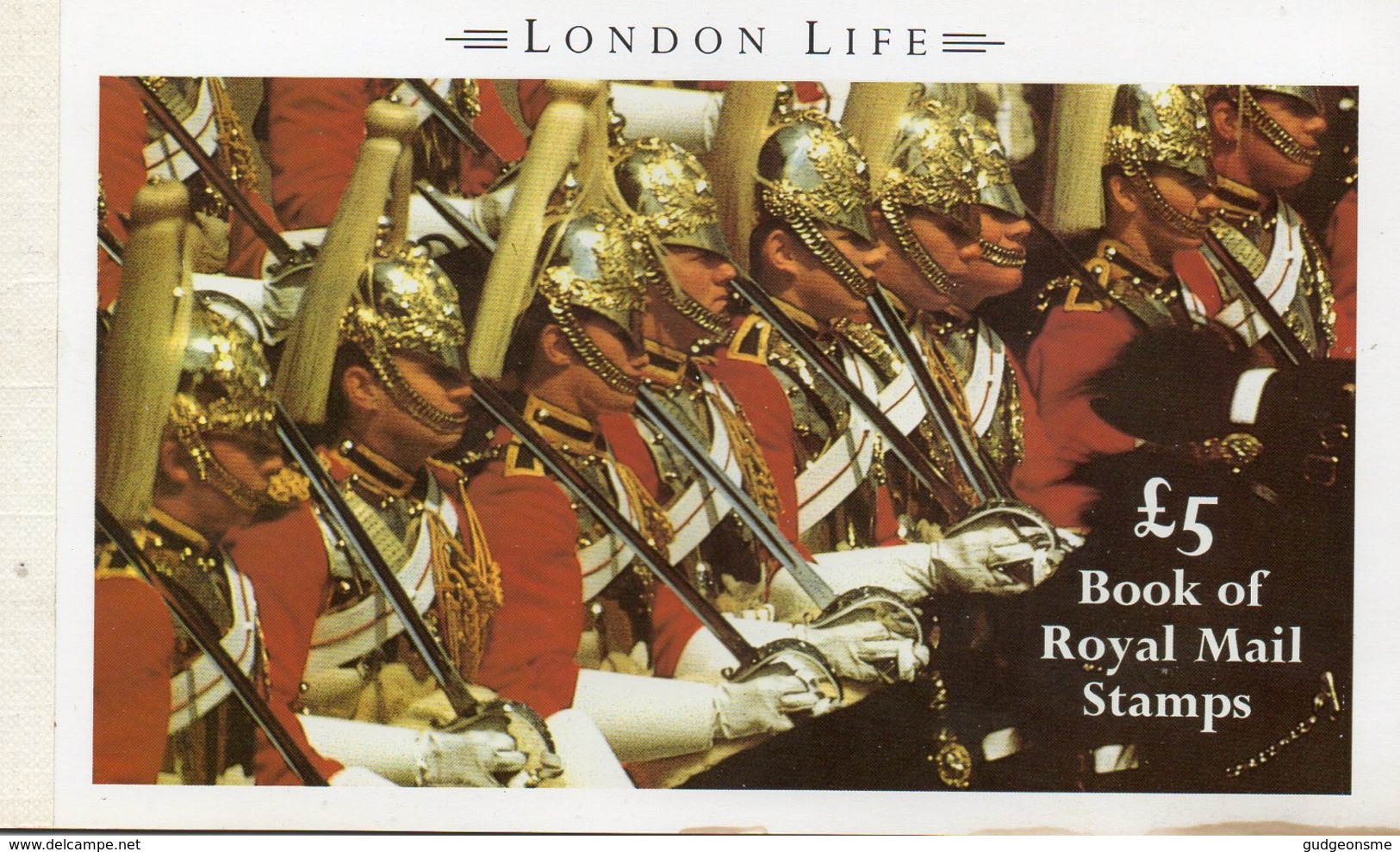 1990 £5 Prestige London Life Booklet DX11 - Booklets