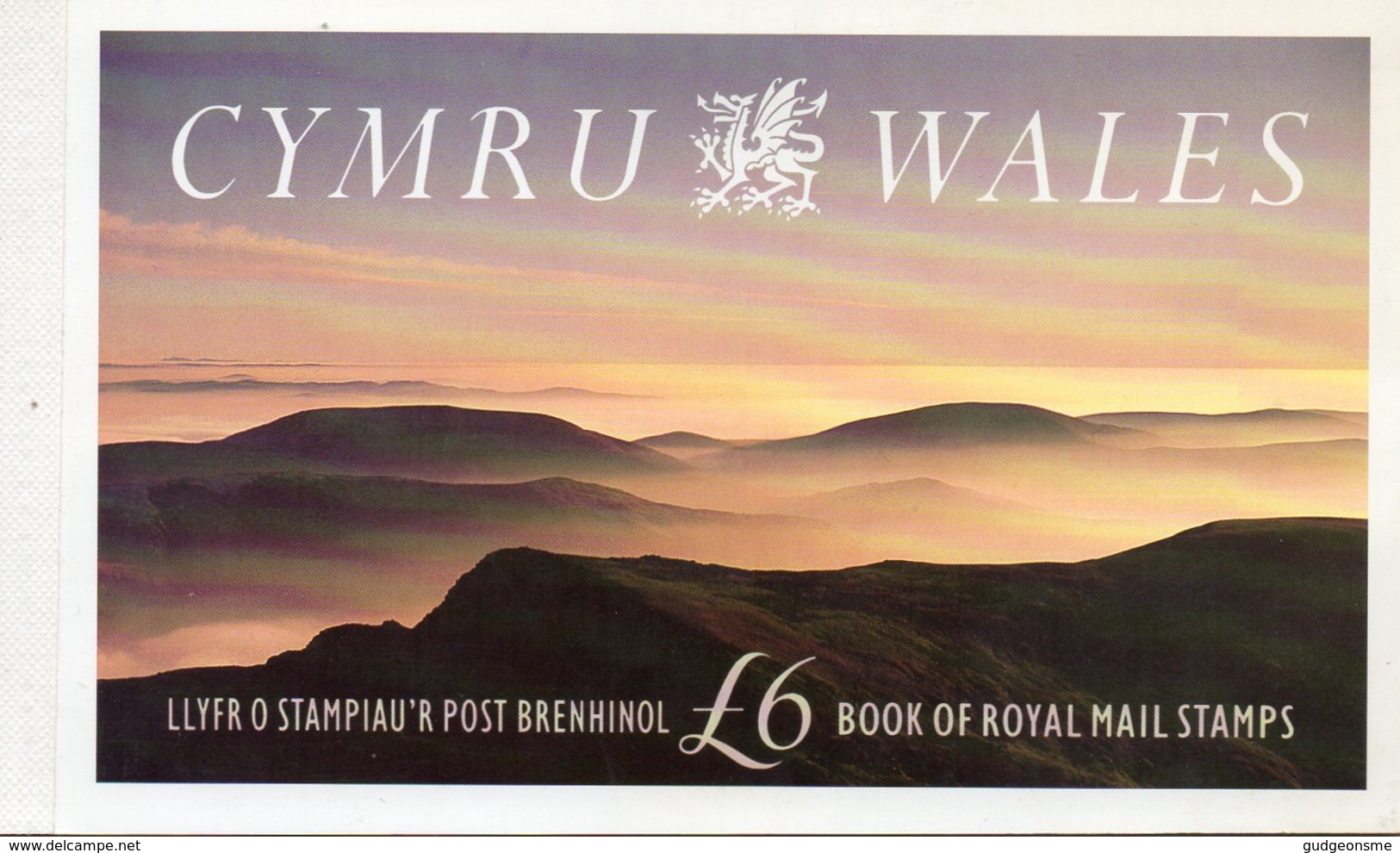 1992 £6 Prestige Wales Booklet DX13 - Booklets