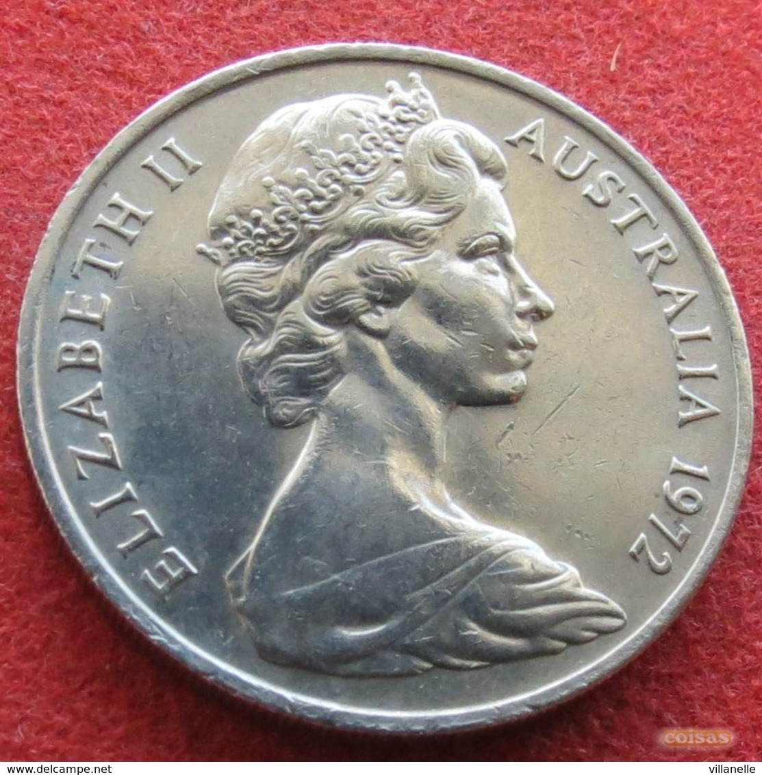 Australia 20 Cents 1972 KM# 66 Australie Australien - Autres & Non Classés