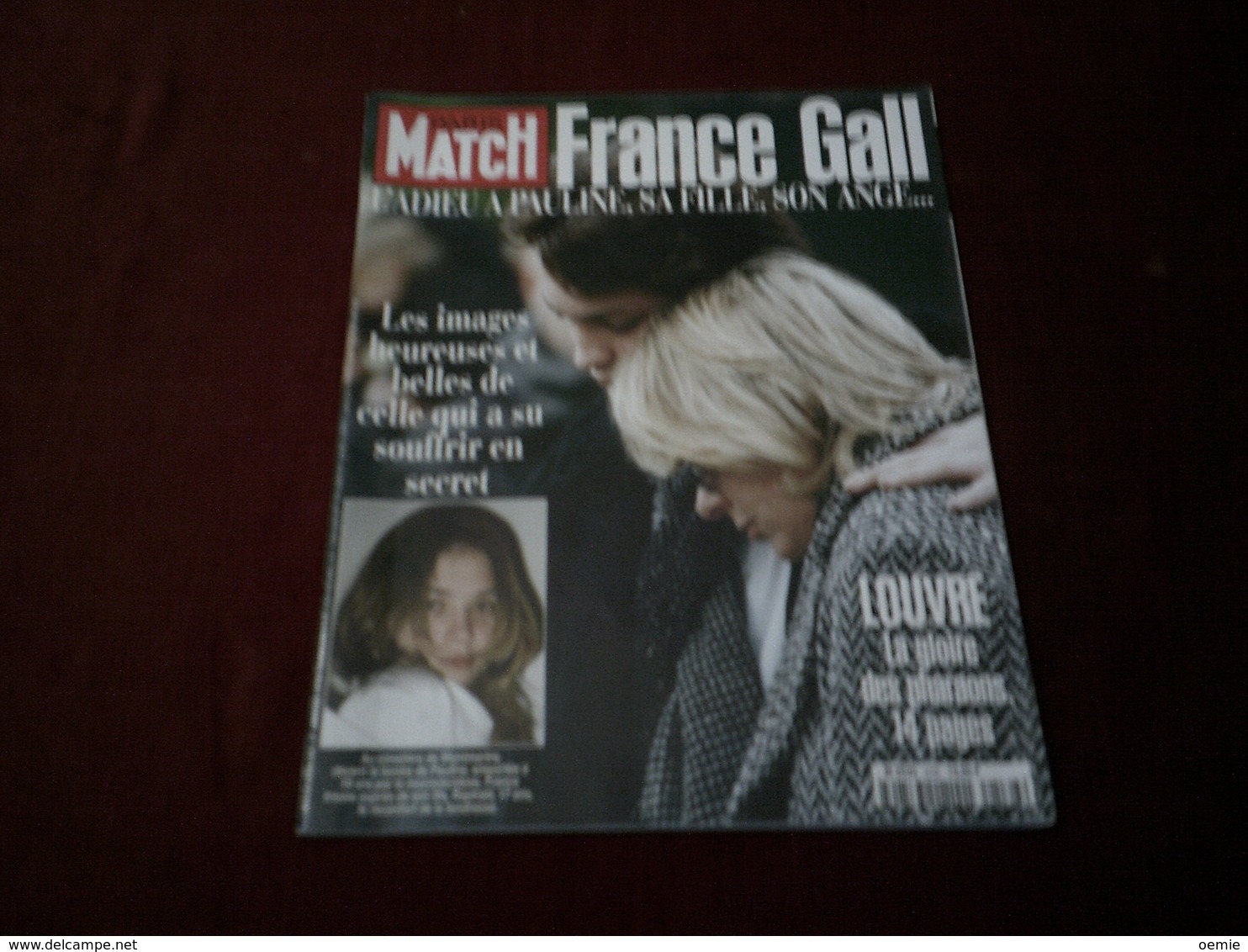 FRANCE GALL  ° PARIS MATCH  JANVIER 1998 - Collections