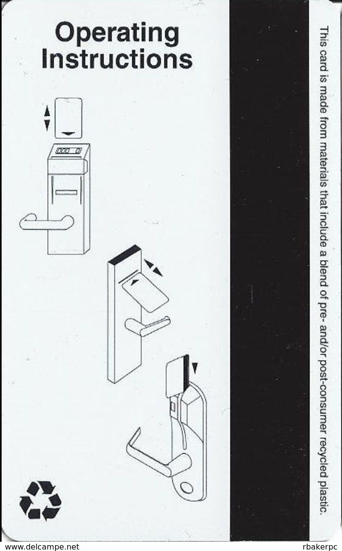 Quality By Choice Hotels Hotel Room Key Card - Hotel Keycards