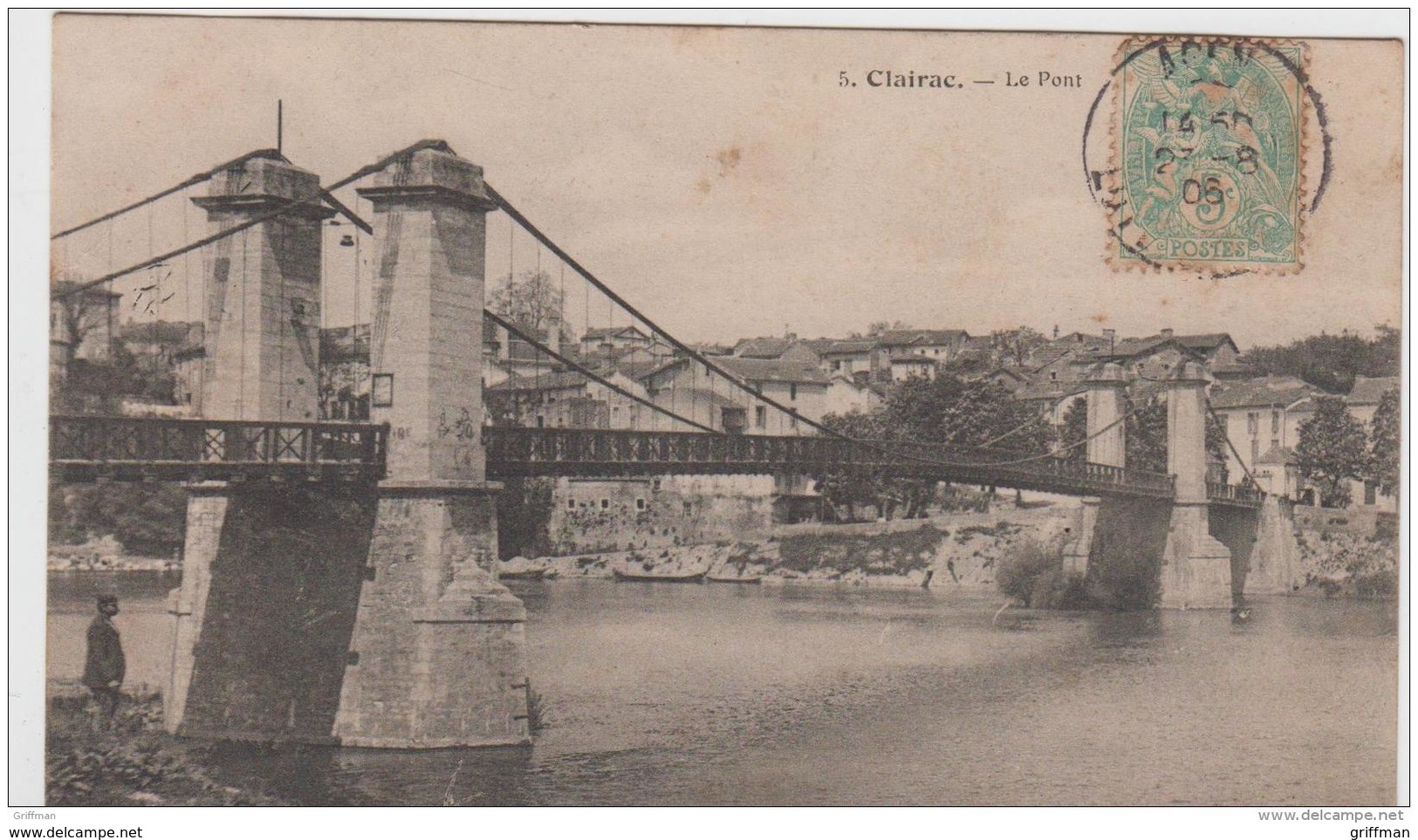 CLAIRAC LE PONT 1906 TBE - Autres & Non Classés