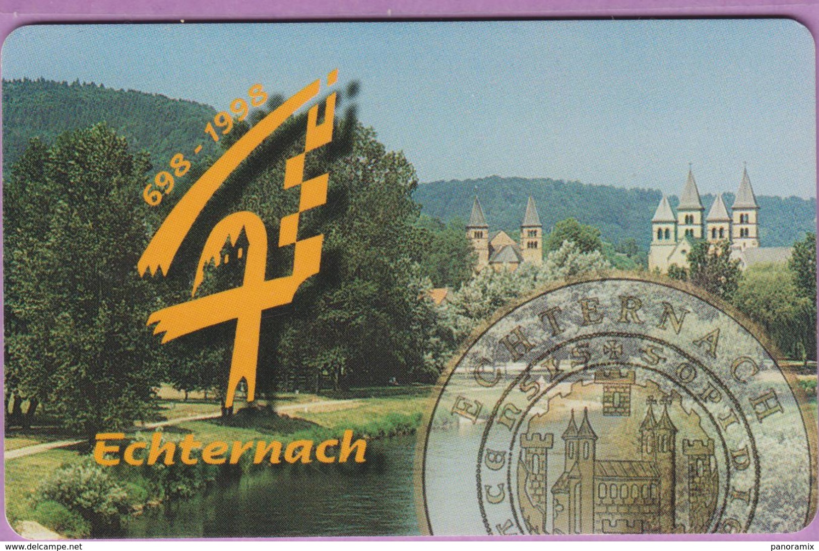 Télécarte Luxembourg °° TS18 - Echternach 698 - Orga3- 50u - 1998 - RV. - Luxemburg