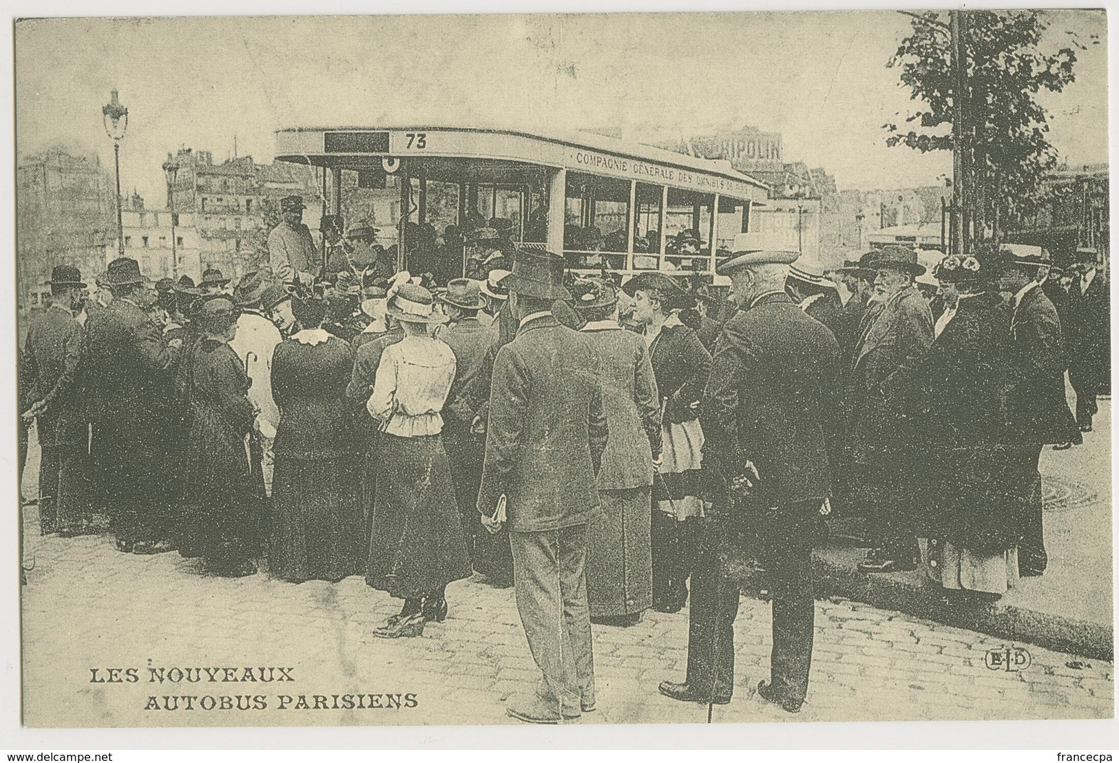 1022 - PARIS - LES NOUVEAUX AUTOBUS PARISIENS - Transport Urbain En Surface