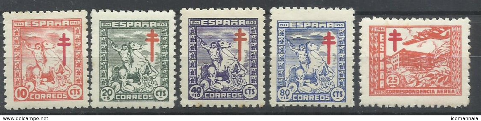 ESPAÑA EDIFIL  984/88  MNH  ** - Nuevos