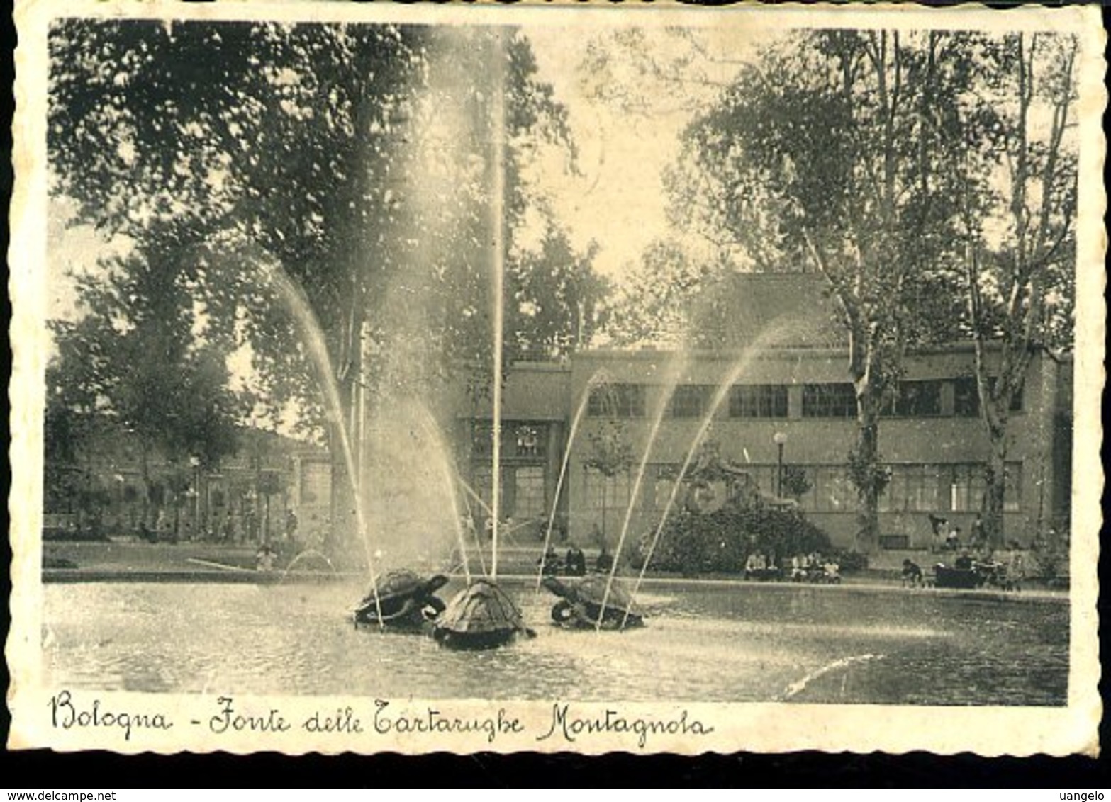 WD200 BOLOGNA - FONTE DELLE TARTARUGHE , MONTAGNOLA 1936 - Bologna