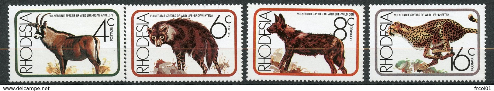 Rhodésie, Yvert 274/277, Scott 367/370, MNH - Rhodesien (1964-1980)