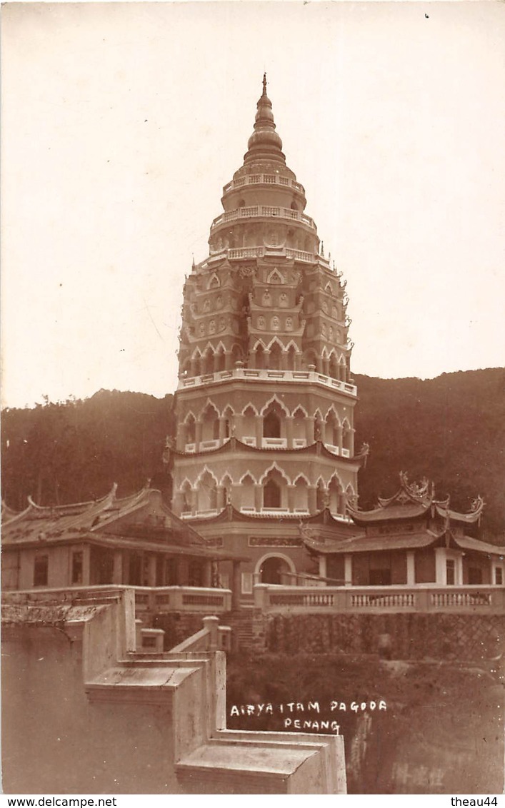 ¤¤  -  MALAISIE  -  MALAYSIA  -  PENANG  -  Carte-Photo  -  Airyaitam Pagoda  -   ¤¤ - Malaysia