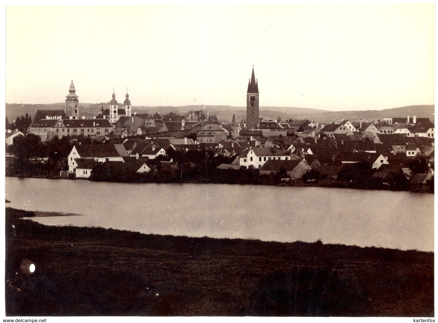 Foto Telc,  Kraj Vysočina, Jihlava, Iglau, 215 Mm X 158 Mm - Tschechische Republik