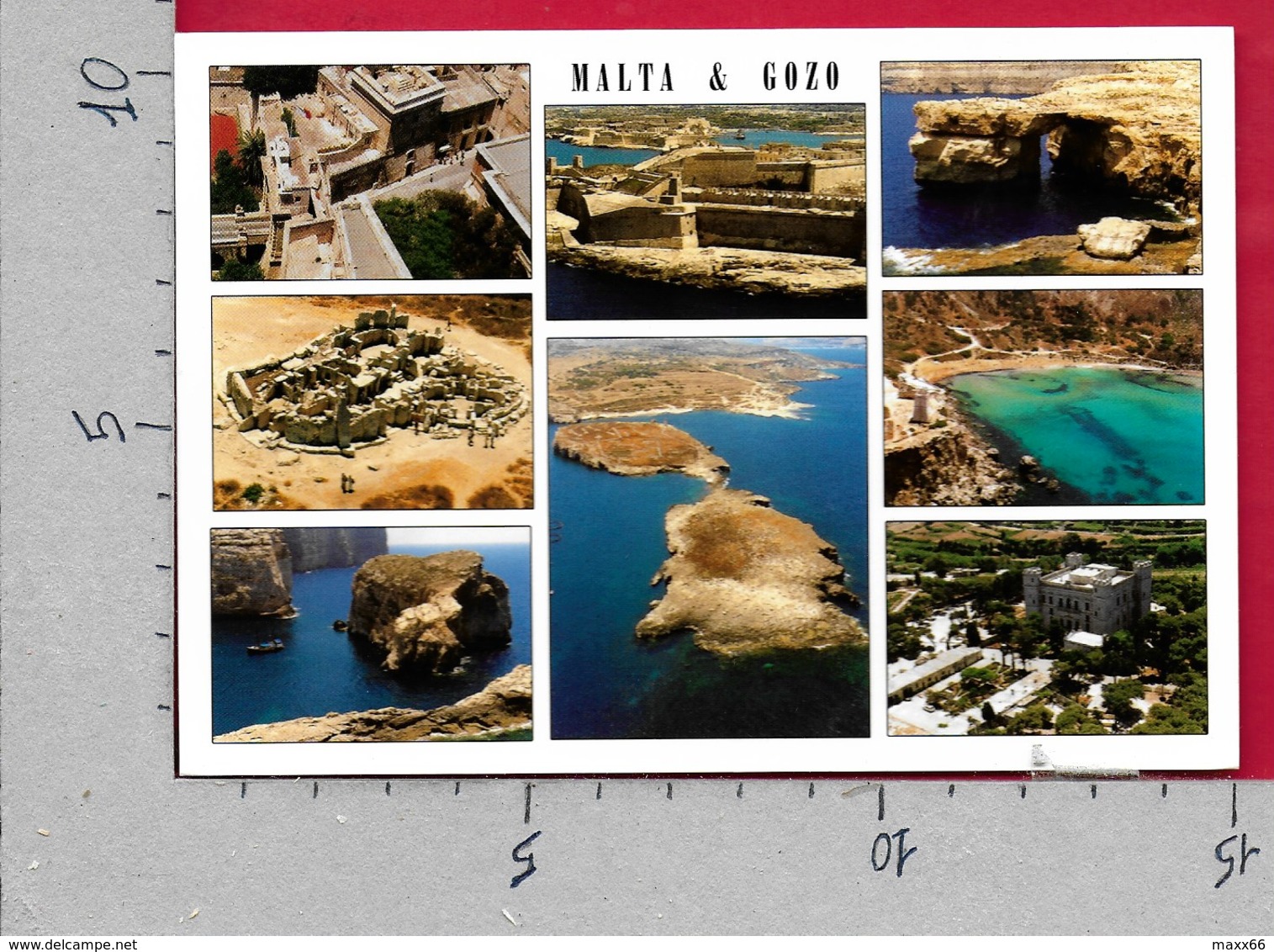 CARTOLINA VG MALTA - MALTA & GOZO - Vedutine Multivue - 10 X 15 - ANN. 2007 - Malta