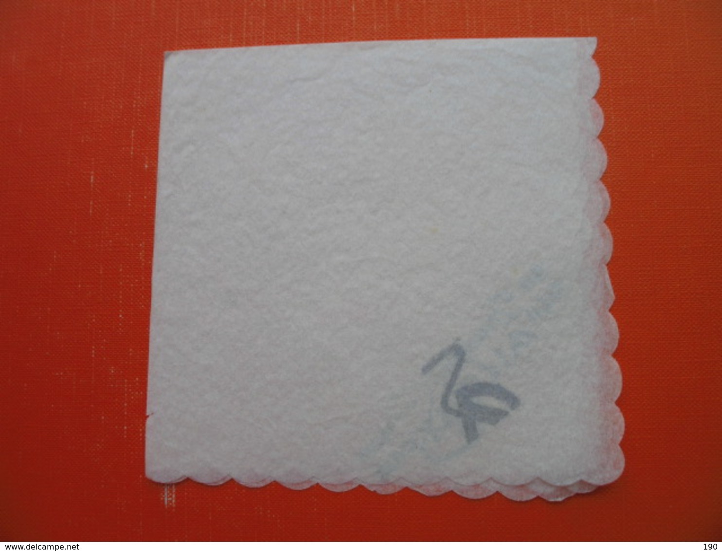 Paper Napkin.Hotel Shulamit.Haifa-Israel? - Serviettes Publicitaires