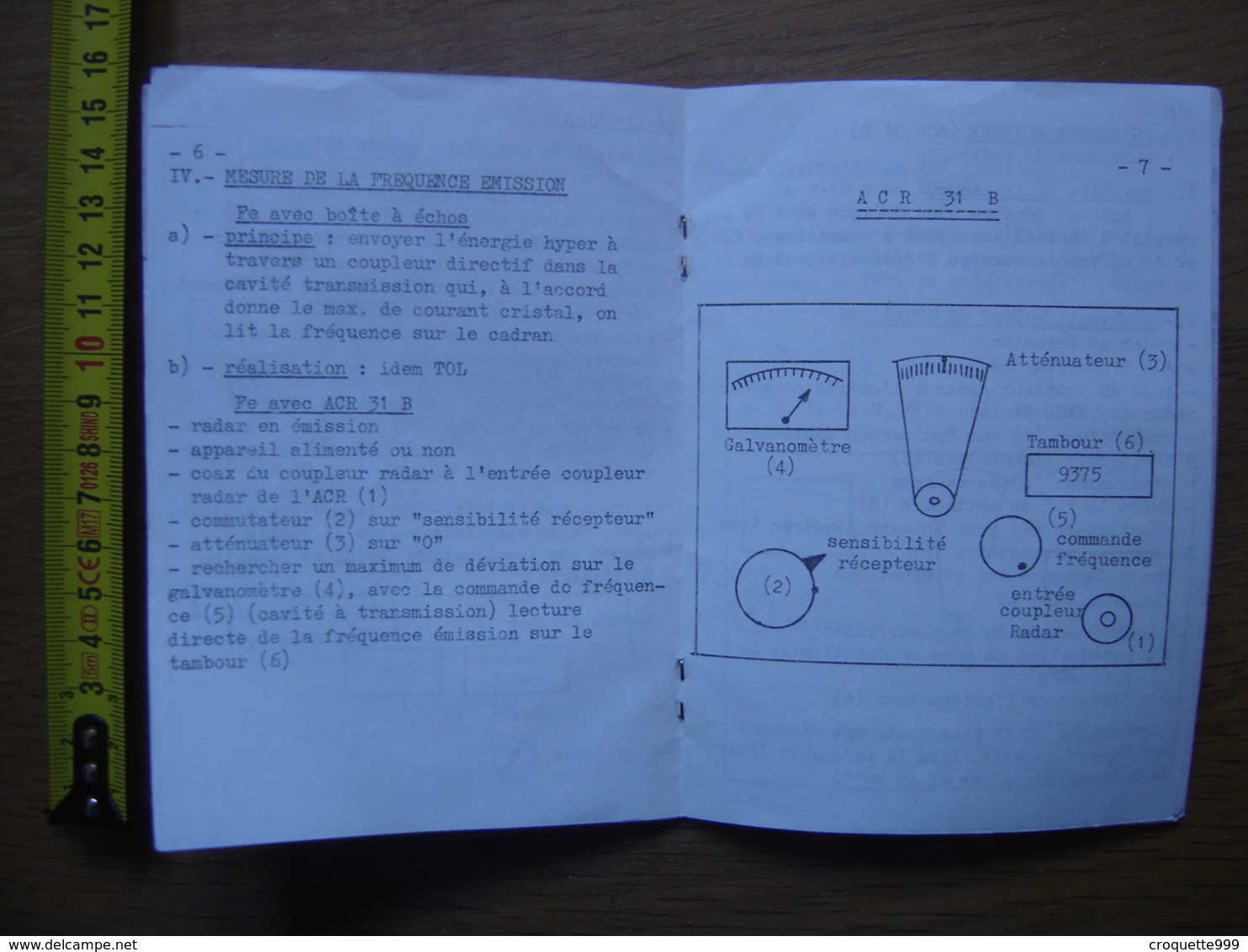 Brochure Mode D'emploi Notice Maintenance RADAR DRBV 31 Bateau Boat - Matériel Et Accessoires