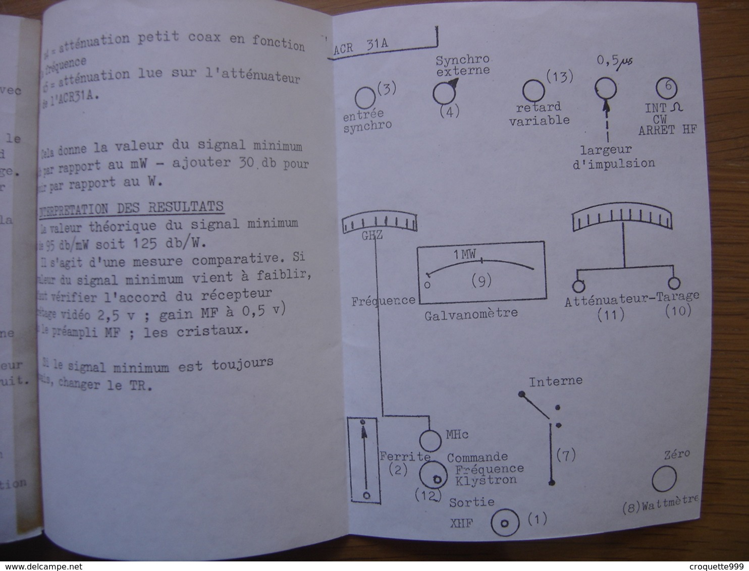 Brochure Mode D'emploi Notice Maintenance RADAR DRBV 31 Bateau Boat - Matériel Et Accessoires