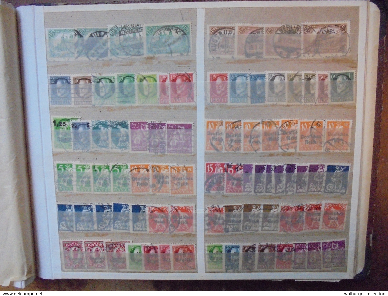 BEAU LOT PLUSIEURS MILLIERS TIMBRES EUROPE A RECLASSER(REICH+DIVERS) ! A SAISIR !!! (2 KILOS)(2345)