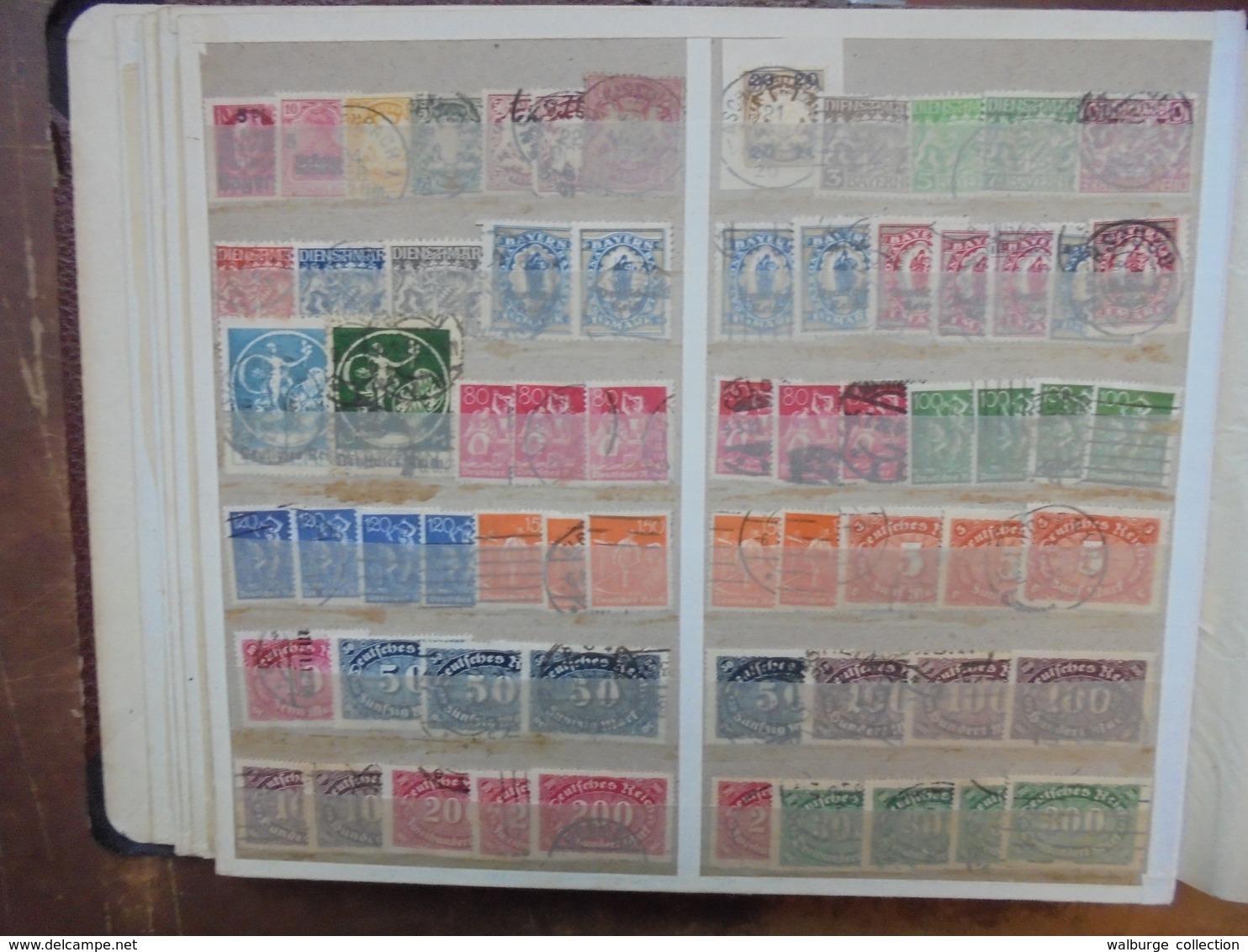 BEAU LOT PLUSIEURS MILLIERS TIMBRES EUROPE A RECLASSER(REICH+DIVERS) ! A SAISIR !!! (2 KILOS)(2345)