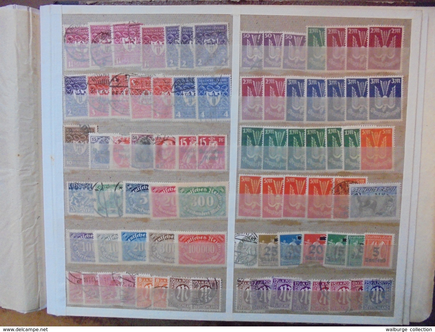 BEAU LOT PLUSIEURS MILLIERS TIMBRES EUROPE A RECLASSER(REICH+DIVERS) ! A SAISIR !!! (2 KILOS)(2345)