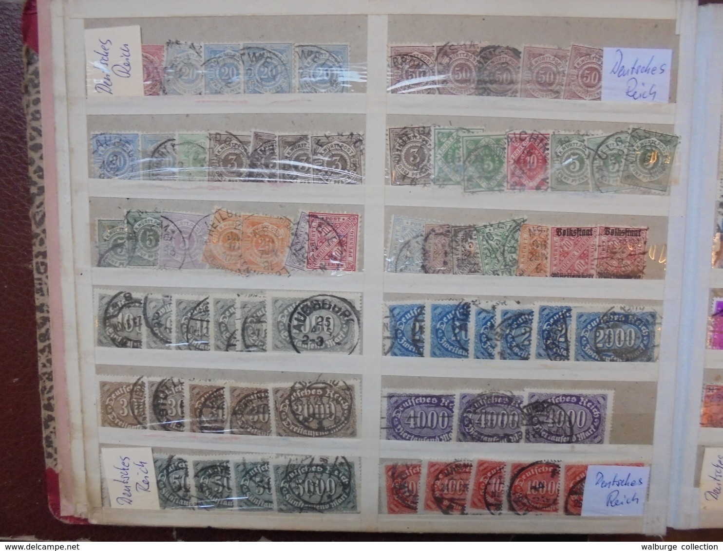 BEAU LOT PLUSIEURS MILLIERS TIMBRES EUROPE A RECLASSER(REICH+DIVERS) ! A SAISIR !!! (2 KILOS)(2345)