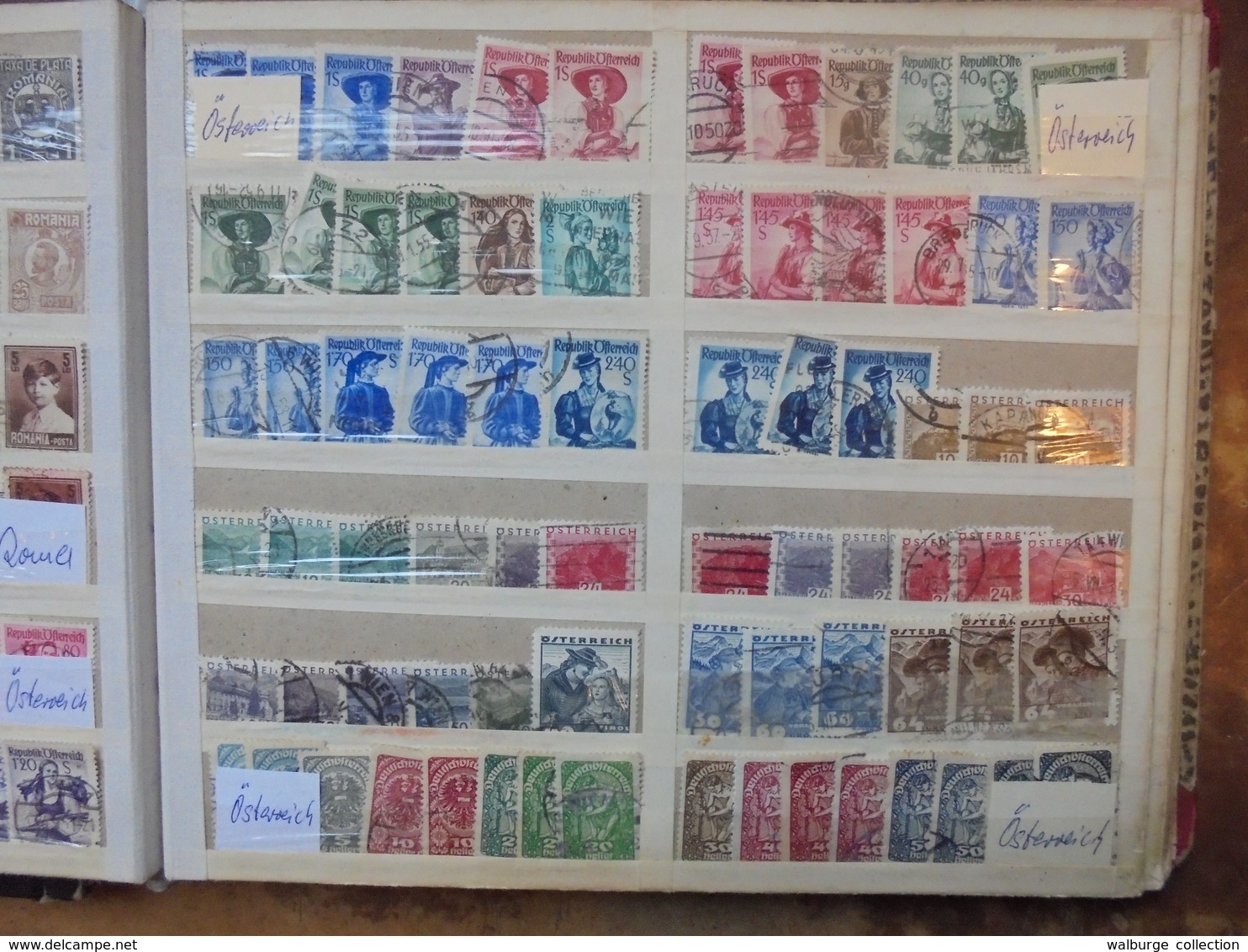 BEAU LOT PLUSIEURS MILLIERS TIMBRES EUROPE A RECLASSER(REICH+DIVERS) ! A SAISIR !!! (2 KILOS)(2345)