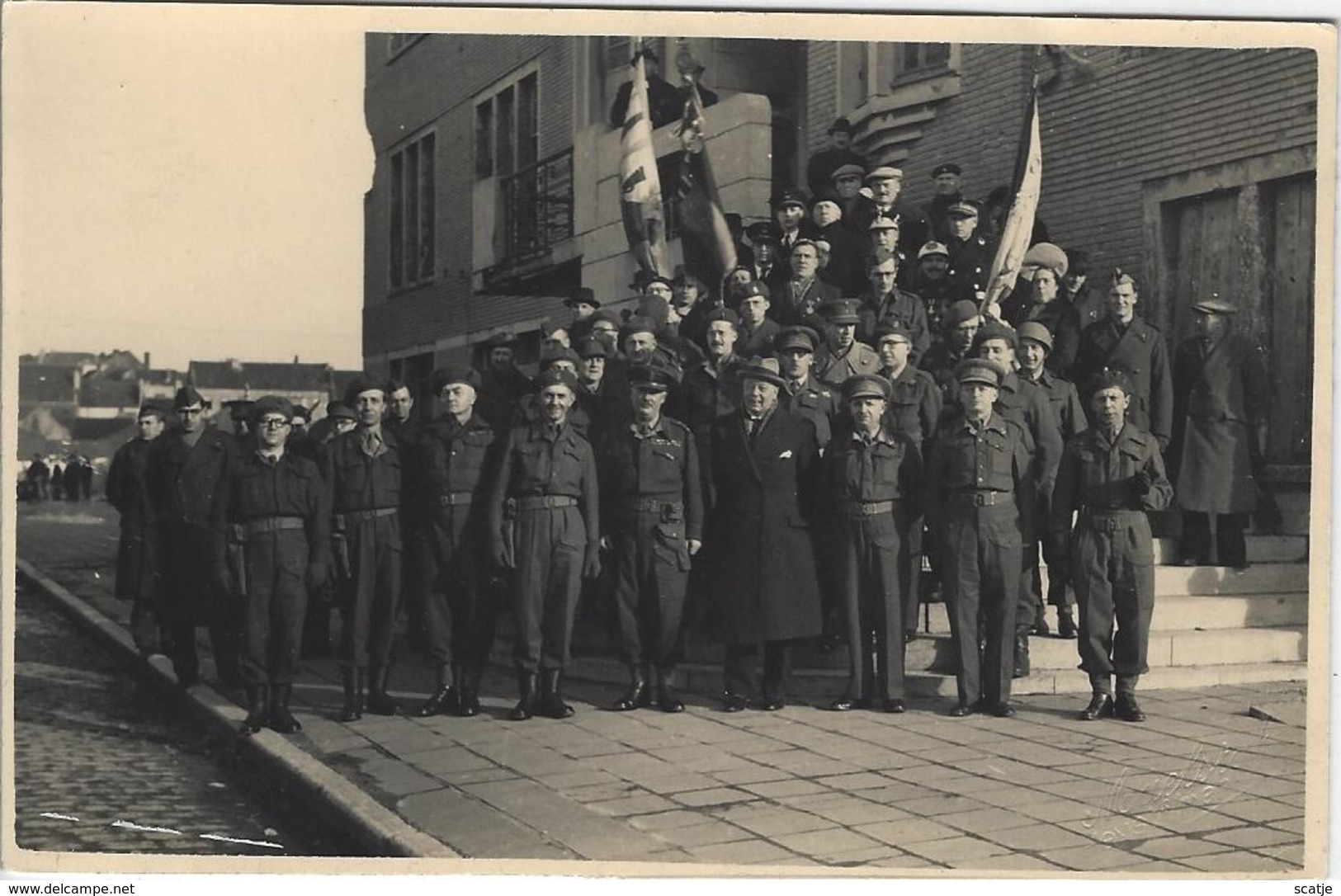 Heyst S/Mer   -  Optocht   -   FOTOKAART:   -   FOTO:  Maelstaf    Heyst S/Mer - Personen