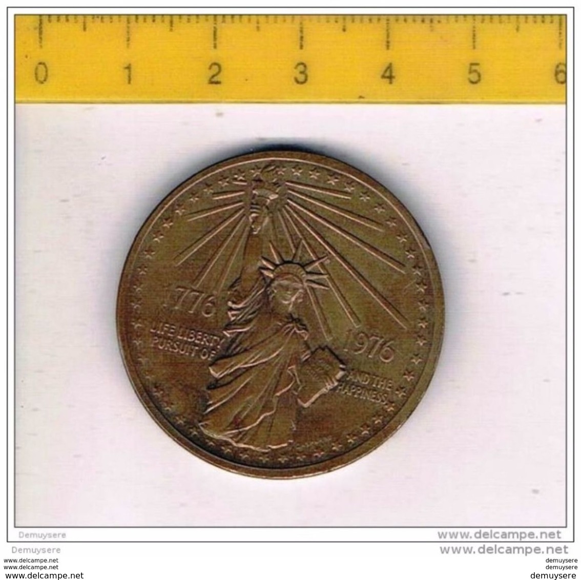 1010 - Medaille - American Revolution Bicentennial - We The People - 1776 - 1976 - Autres & Non Classés