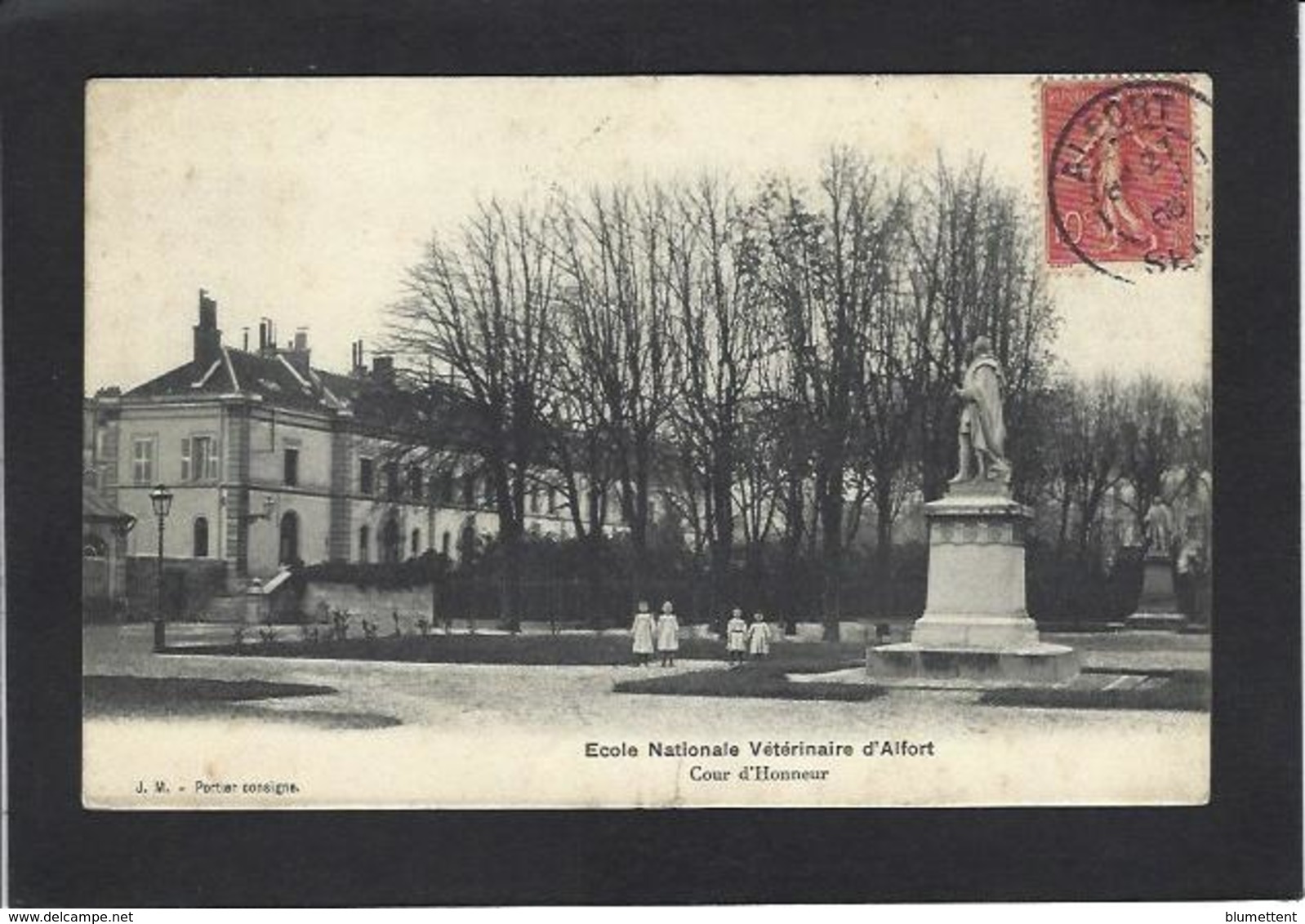 CPA Val De Marne 94 Maisons Alfort école Vétérinaire Vétérinary Circulé - Maisons Alfort