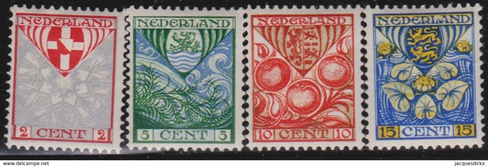 Nederland      .    NVPH    .   199/202     .   *     .      Ongebruikt      .   /   .  Mint-hinged - Ongebruikt