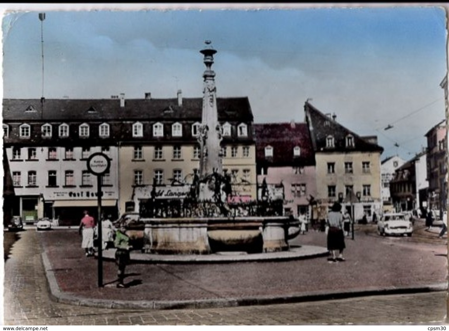 CP Allemagne - SAARBRUCKEN - St-Johanner Markt - N° 1530 - Saarbrücken